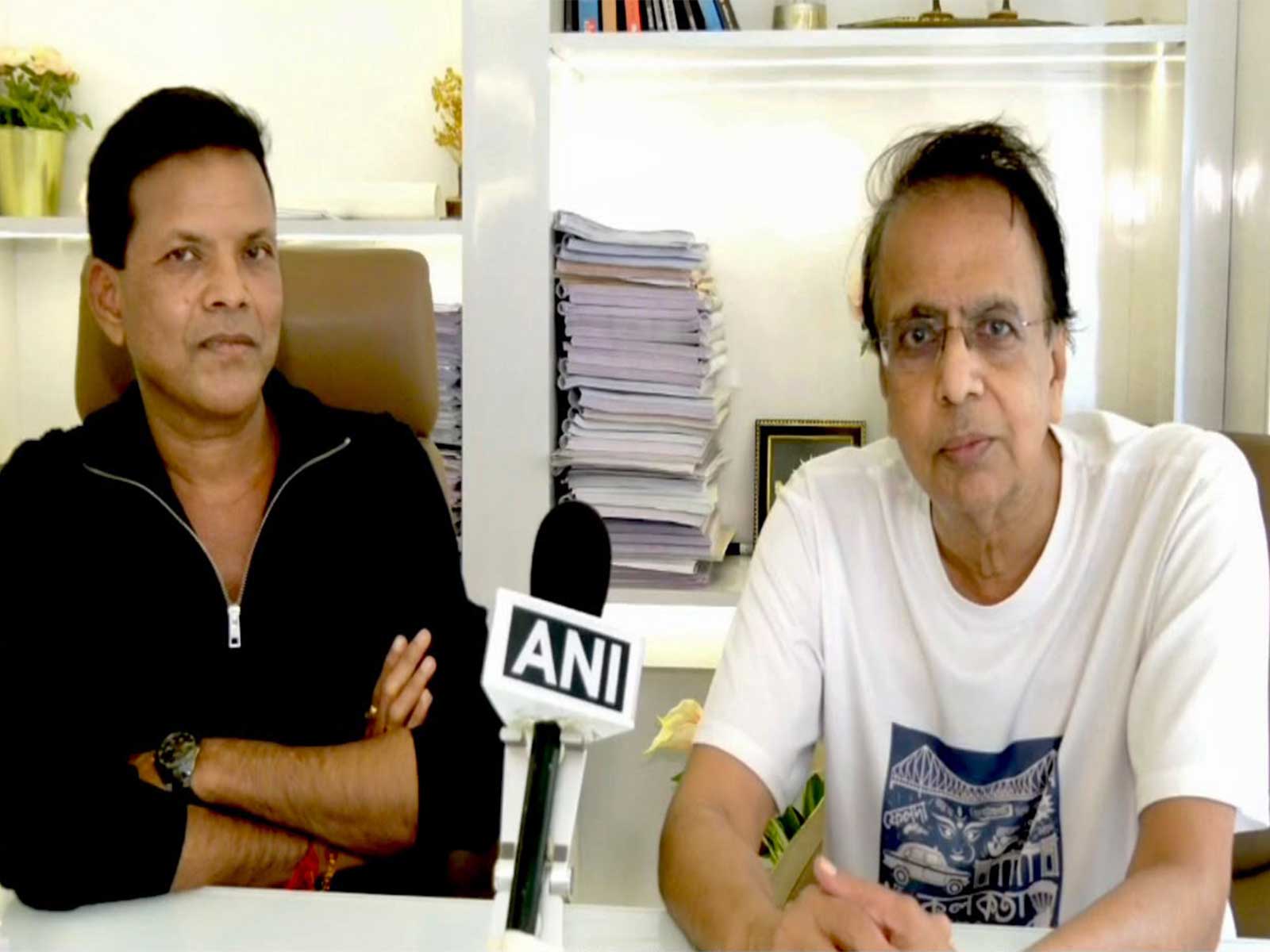 Producer Subhash Kale and Director Anant Narayan Mahadevan (Photo/ANI)