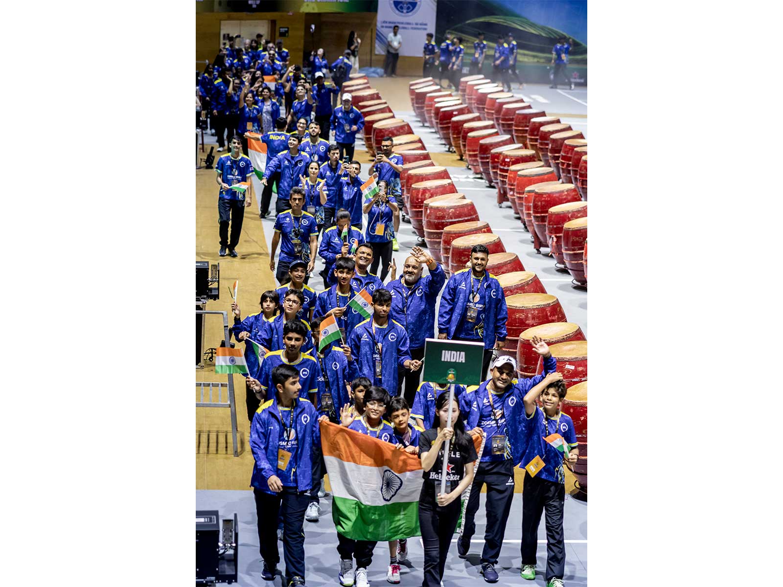 Indian Contingent at the Pickleball World Cup 2026 (Photo: Indian Pickleball Association)