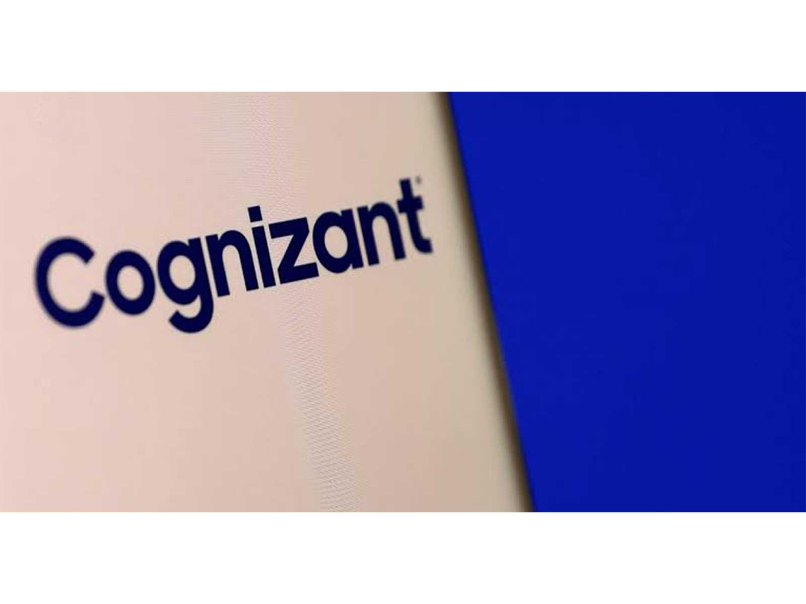 Cognizant's logo is displayed on a smartphone in this illustration. (Photo/Reuters)