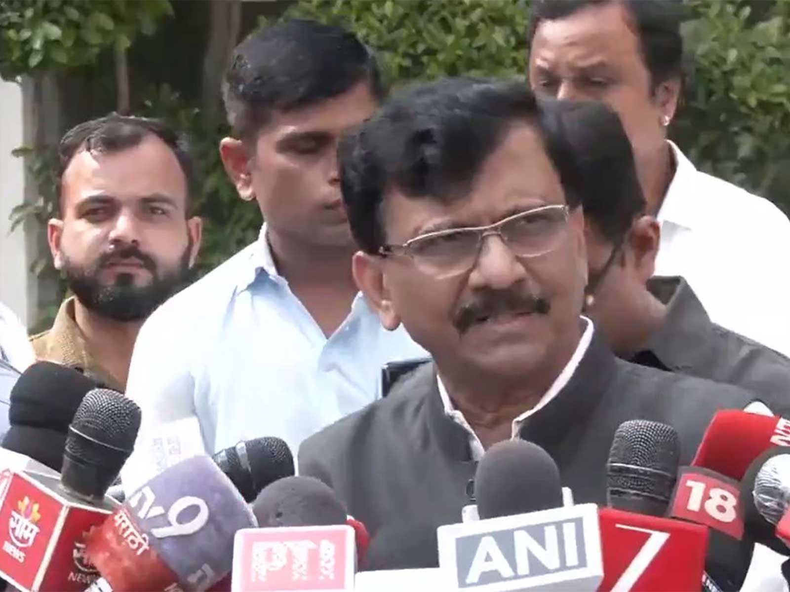 Shiv Sena (UBT) MP Sanjay Raut (Photo/ANI)