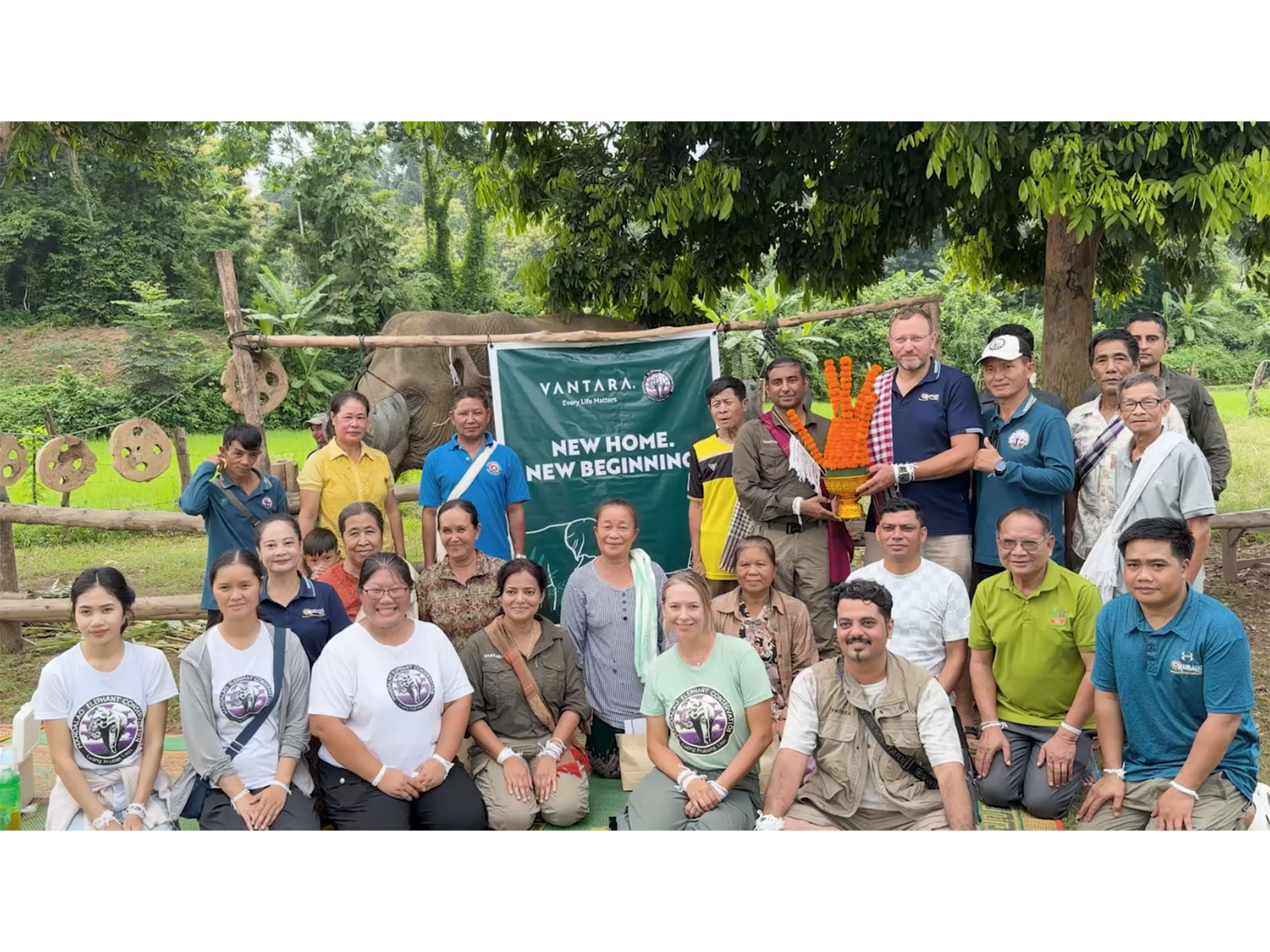Vantara and Mandalao launch elephant conservation programme (Photo/Vantara)