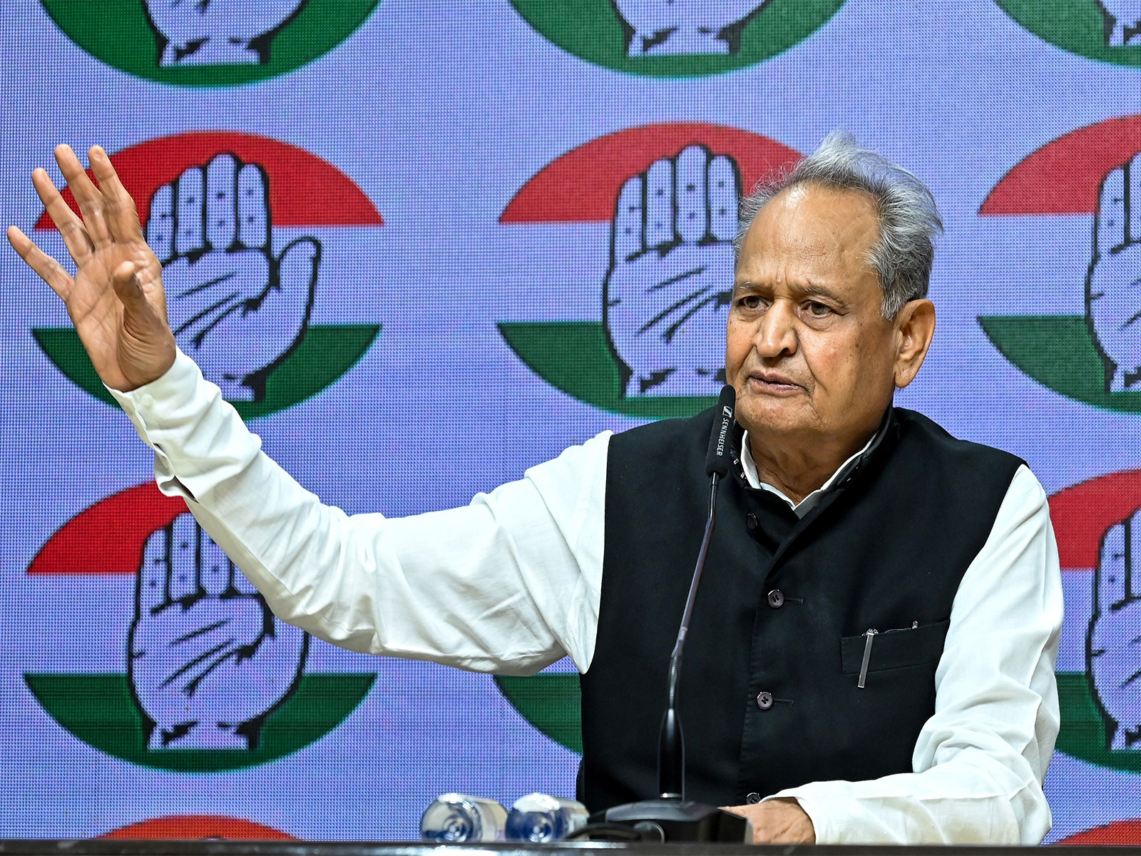 Former Rajasthan CM Ashok Gehlot (File photo/ANI)