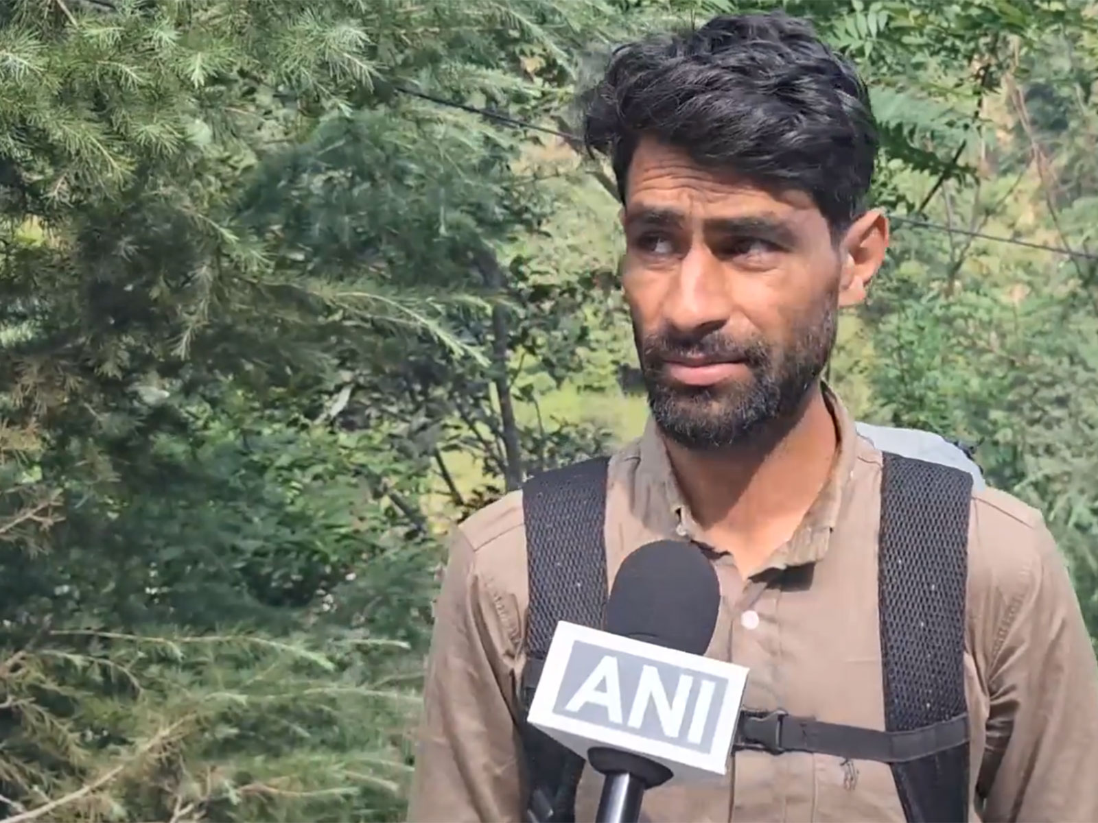  Paraglider Pravesh Singh Rajput (Photo/ANI)