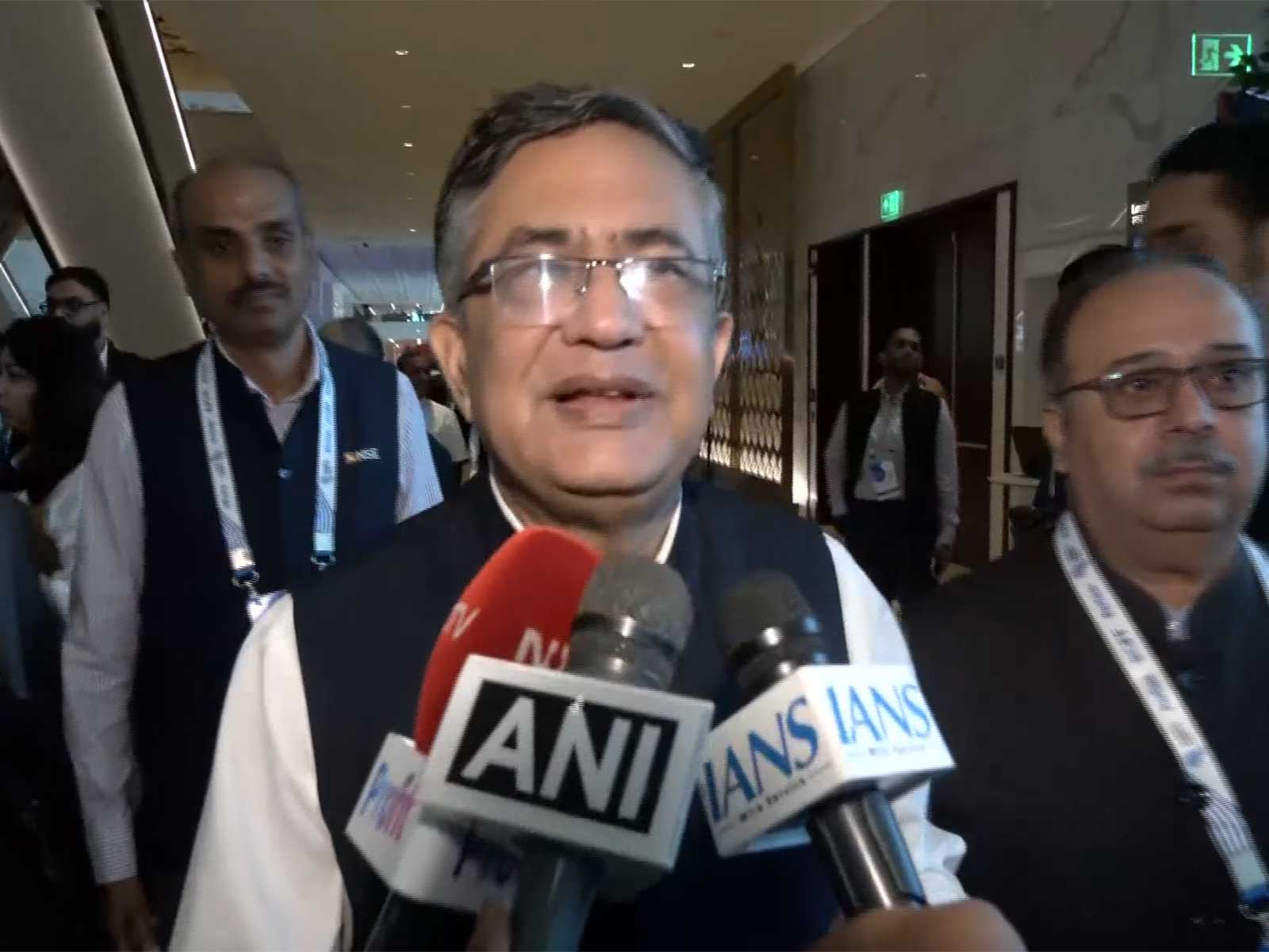 Ashish Chauhan, CEO, NSE (Photo/ANI)