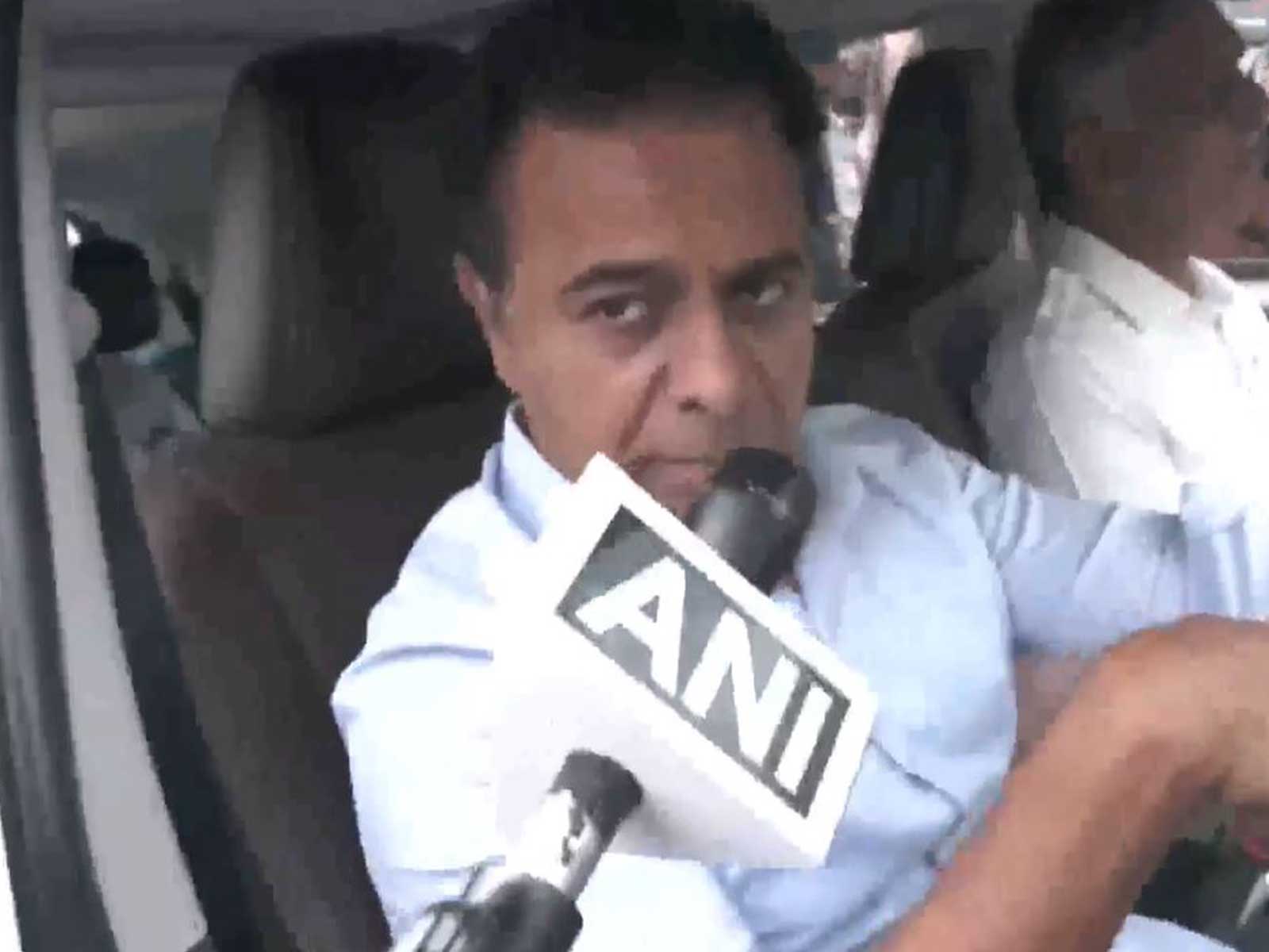 BRS working president KT Rama Rao (Photo/ANI)