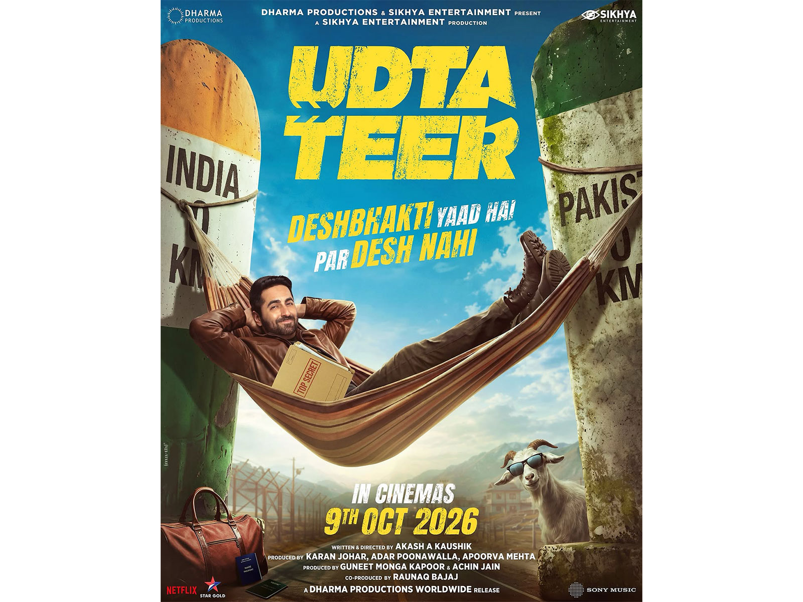 'Udta Teer' poster (Photo/Instagram/@ayushmannk)