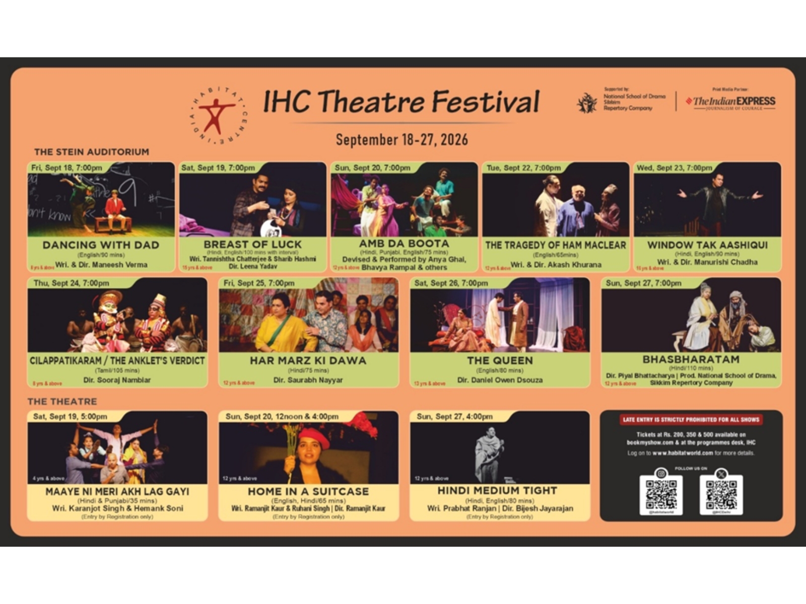 IHC Theatre Festival 2026 to Celebrate the Diversity and Dynamism of Indian Theatre