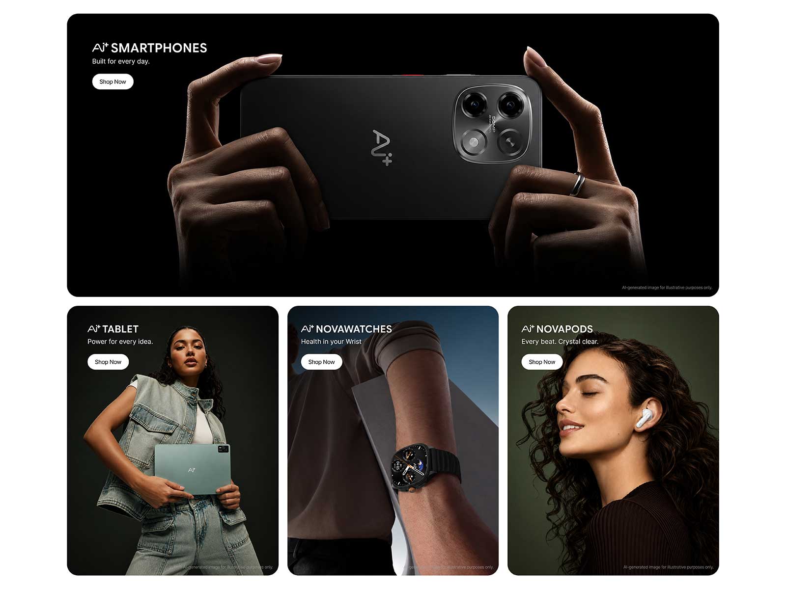 Ai+ Smartphone’s new website reflects its consumer-first approach with a cleaner, seamless experience