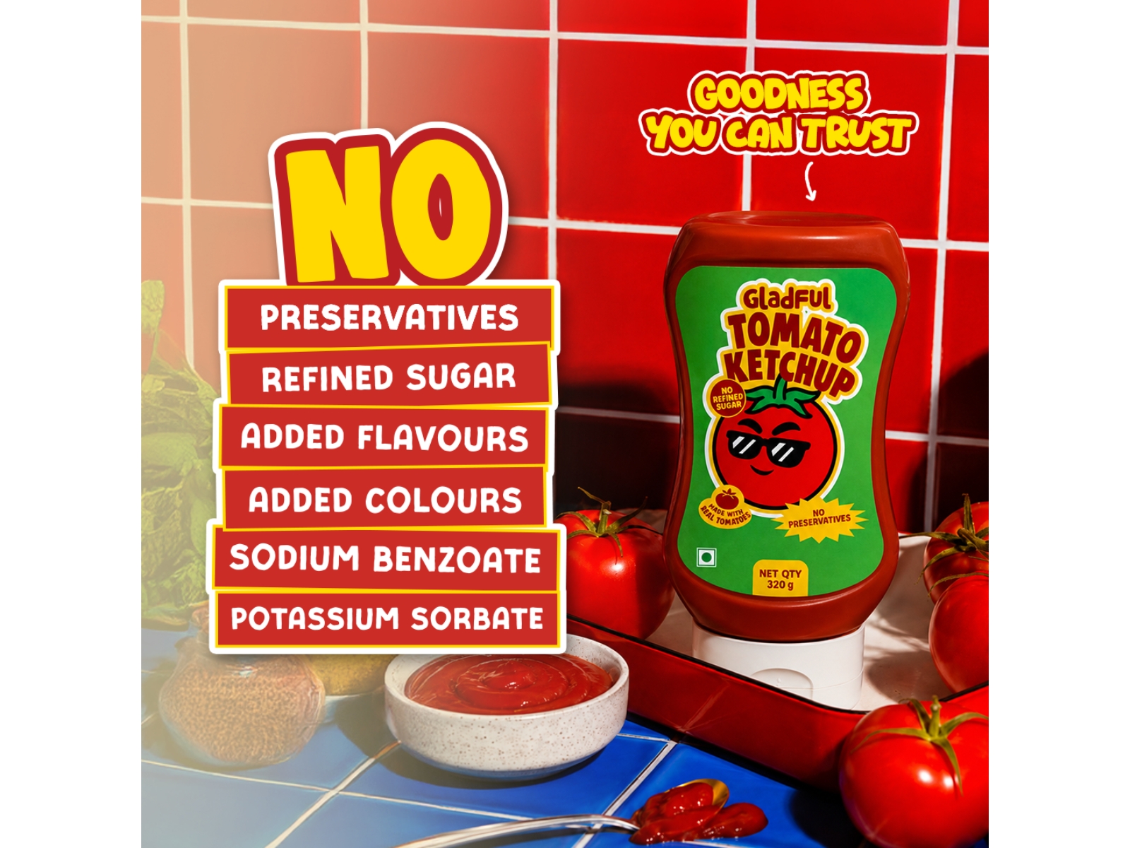 Gladful Expands into Everyday Sauces and Spreads with New Tomato Ketchup