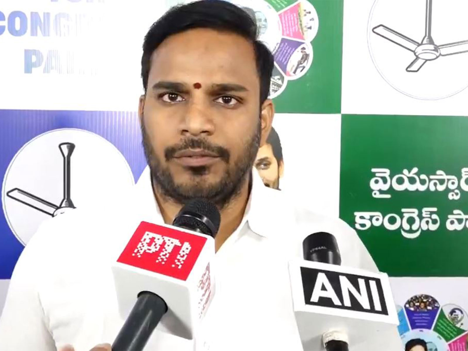 YSR Congress Party (YSRCP) spokesperson Konda Rajeev (File Photo/ ANI)