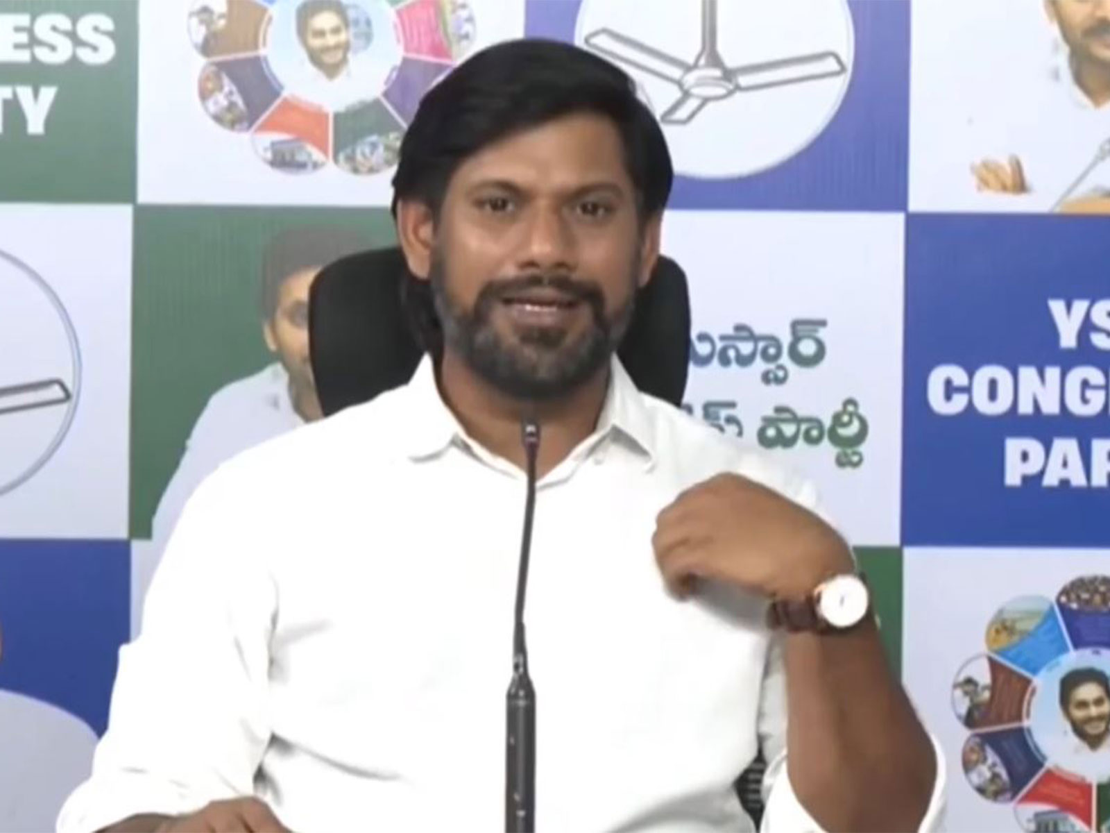 YSRCP State Official Spokesperson Sri Veera Sekhar Reddy (Photo/ @YSRCParty)