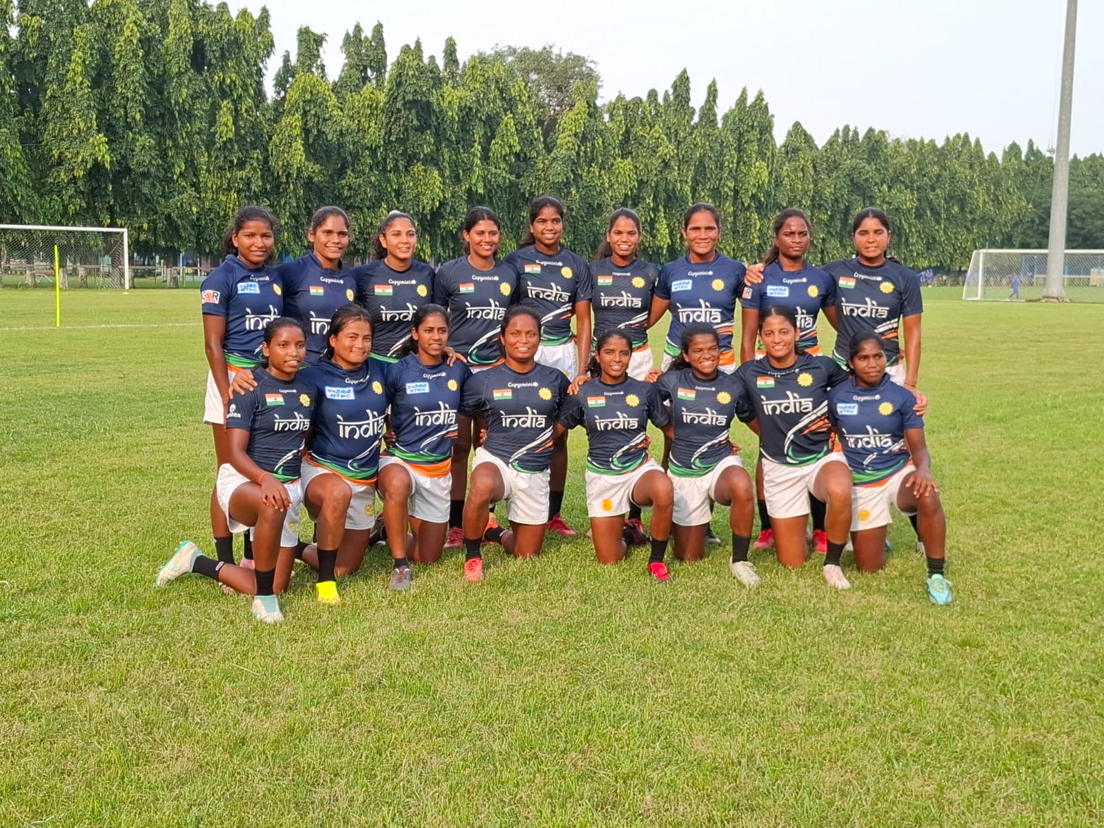 India’s women rugby team. (Photo/SAI) 