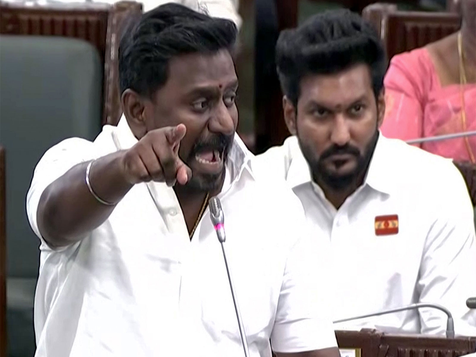 Tamil Nadu School Education Minister Rajmohan (File photo/ ANI)