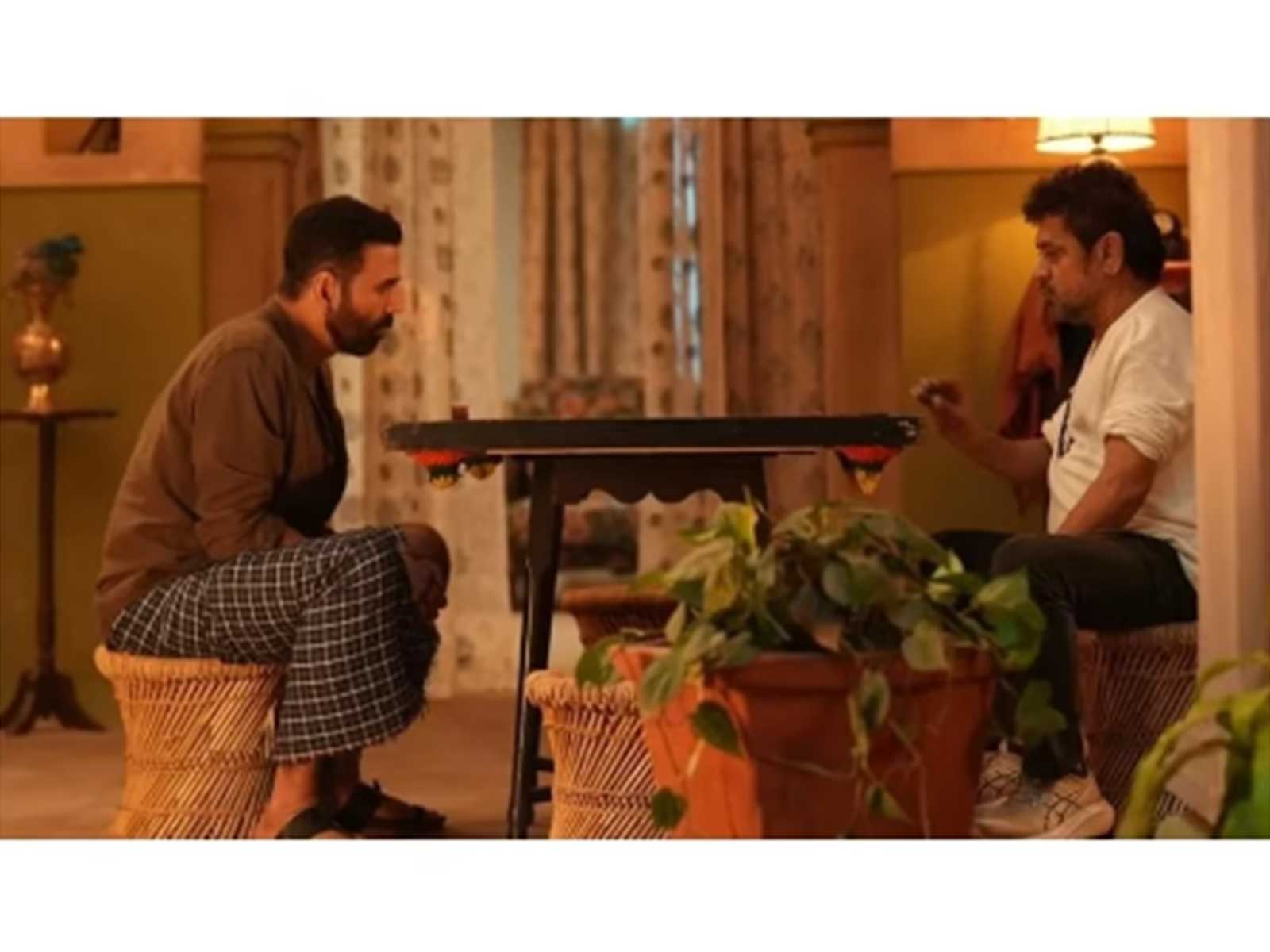 Akshay Kumar, Anees Bazmee (Photo/Instagram/@akshaykumar)