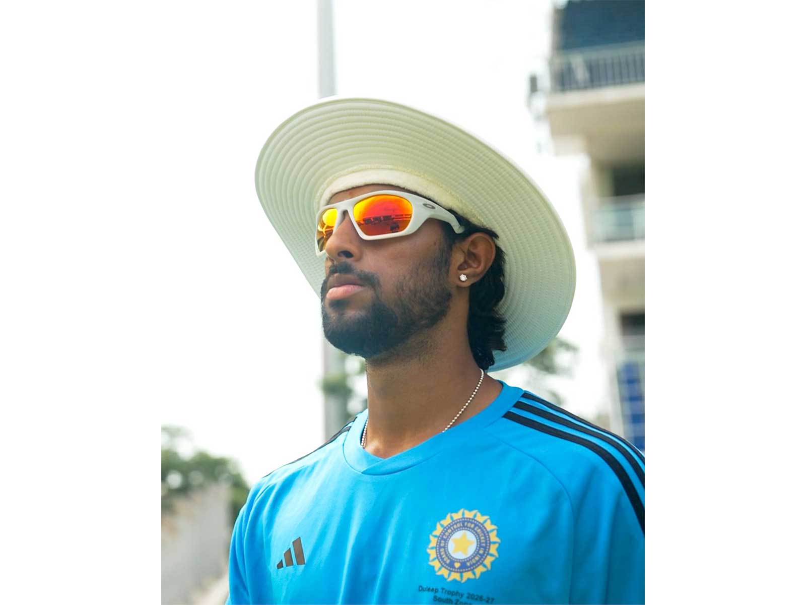 Tilak Varma. (Photo:X/@BCCIdomestic)