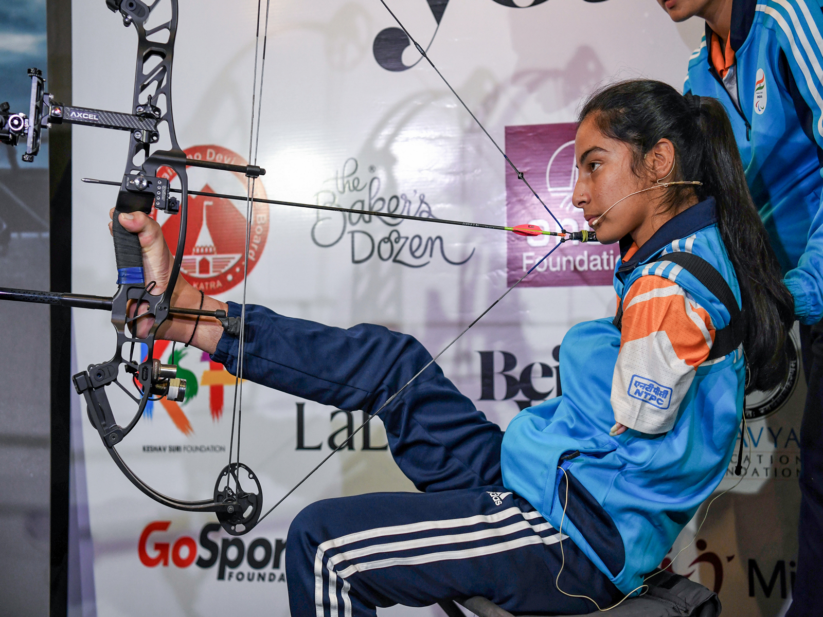 India's para archer Sheetal Devi (Photo: ANI)