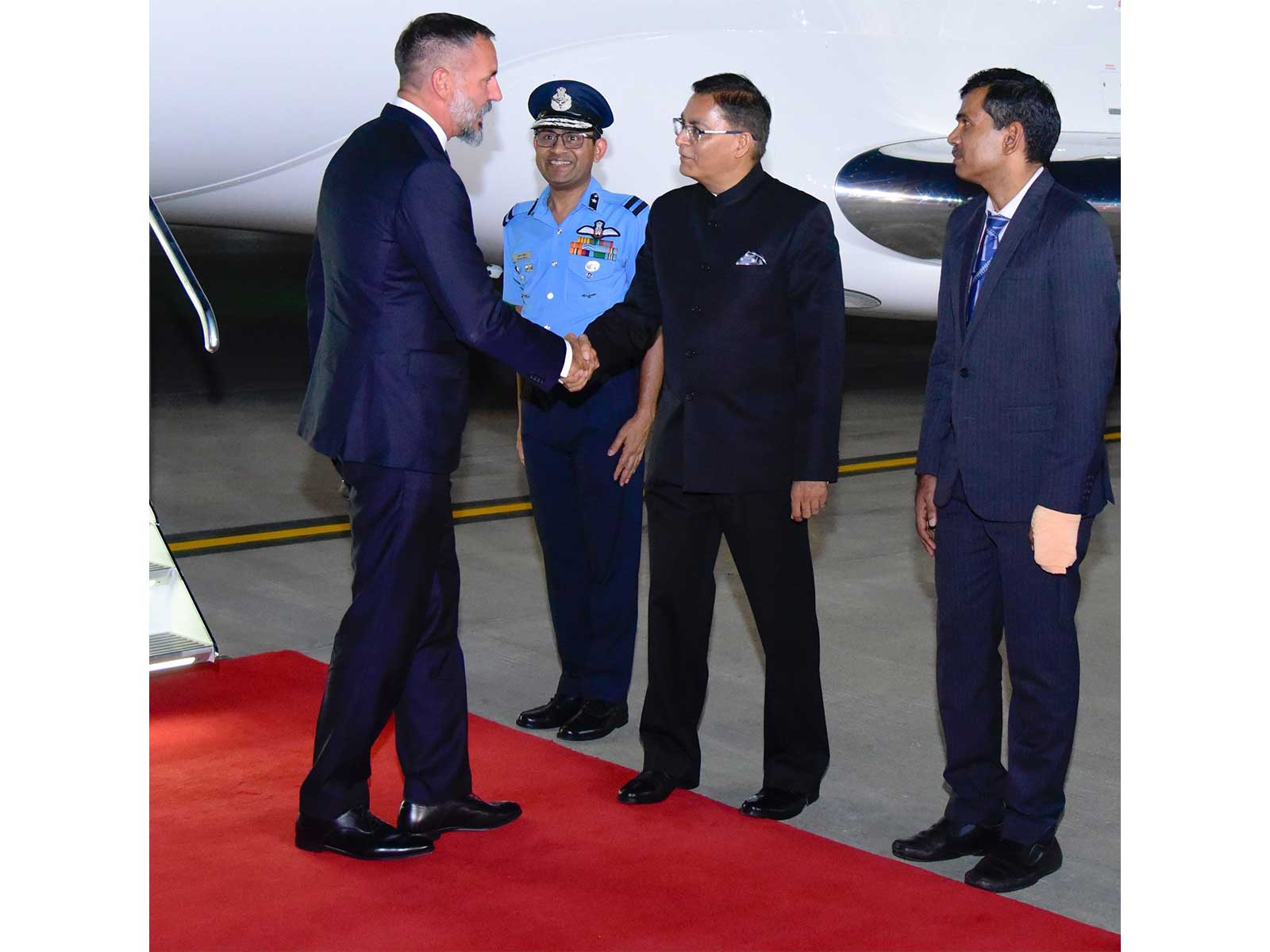 Prince Rahim Aga Khan V arrives in New Delhi (Photo/X/@MEAIndia)