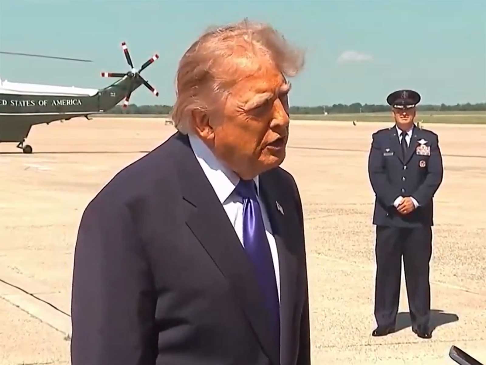 US President Donald Trump (Photo/X@RapidResponse47)