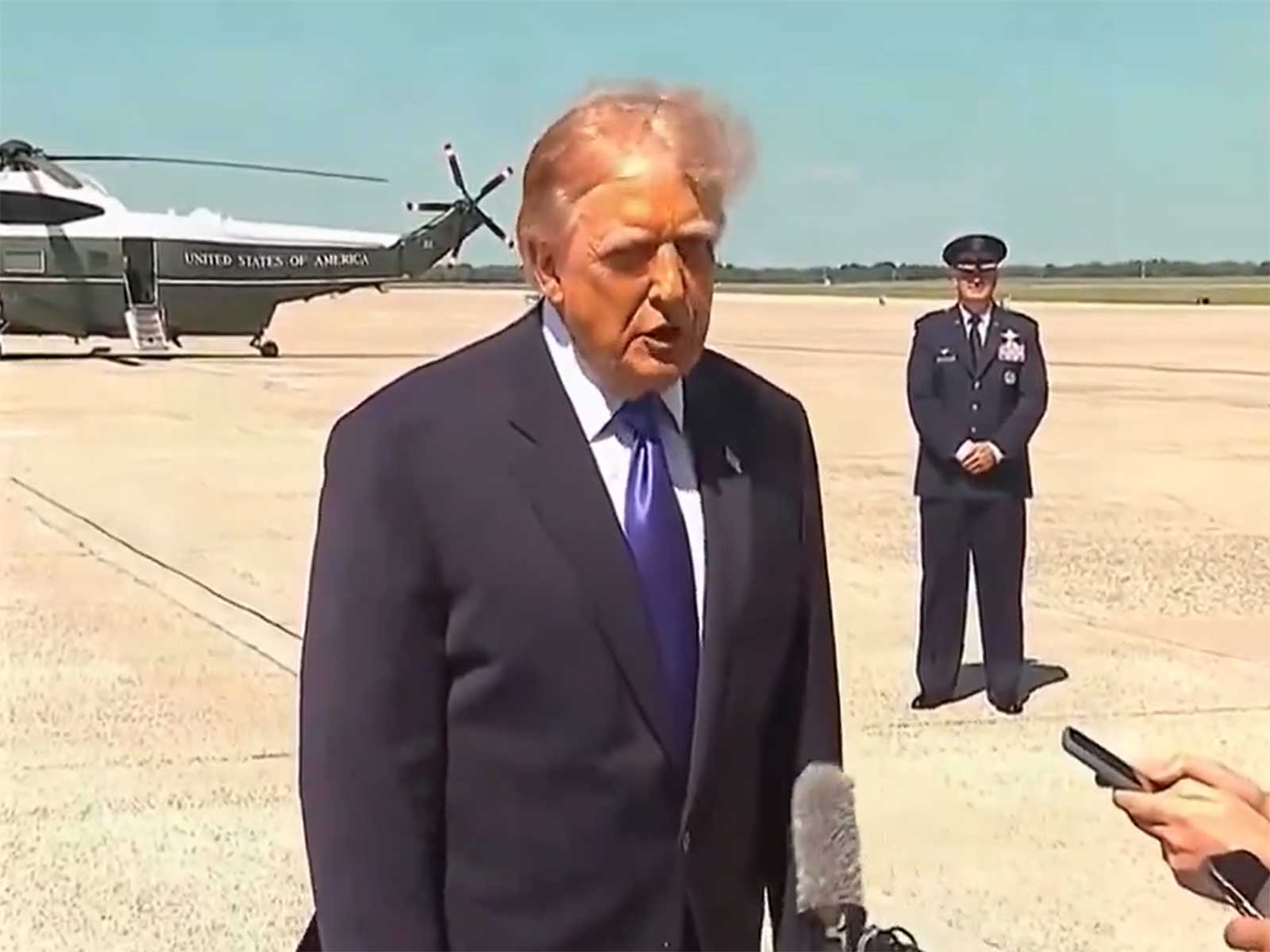 US President Donald Trump (Photo/X/@RapidResponse47)