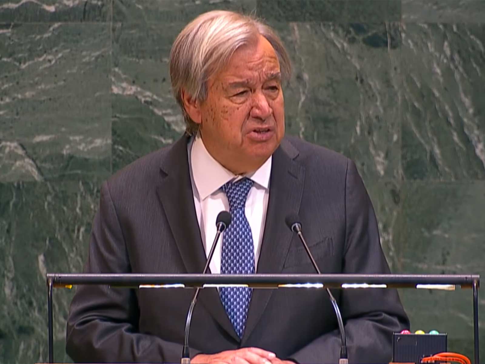 United Nations Secretary-General Antonio Guterres (Photo/Youtube/United Nations)