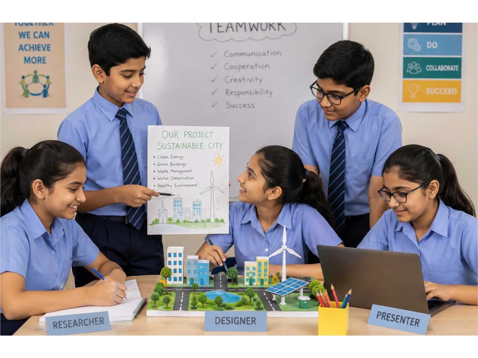 How CBSE Schools in Junagadh Can Help Students Learn Teamwork Beyond Group Projects