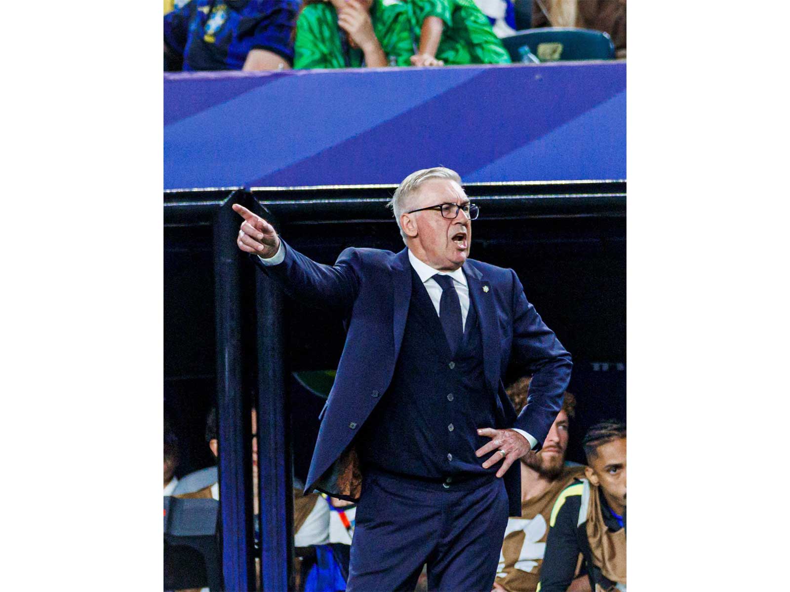 Brazil head coach Carlo Ancelotti (Photo: X/ @MrAncelotti)