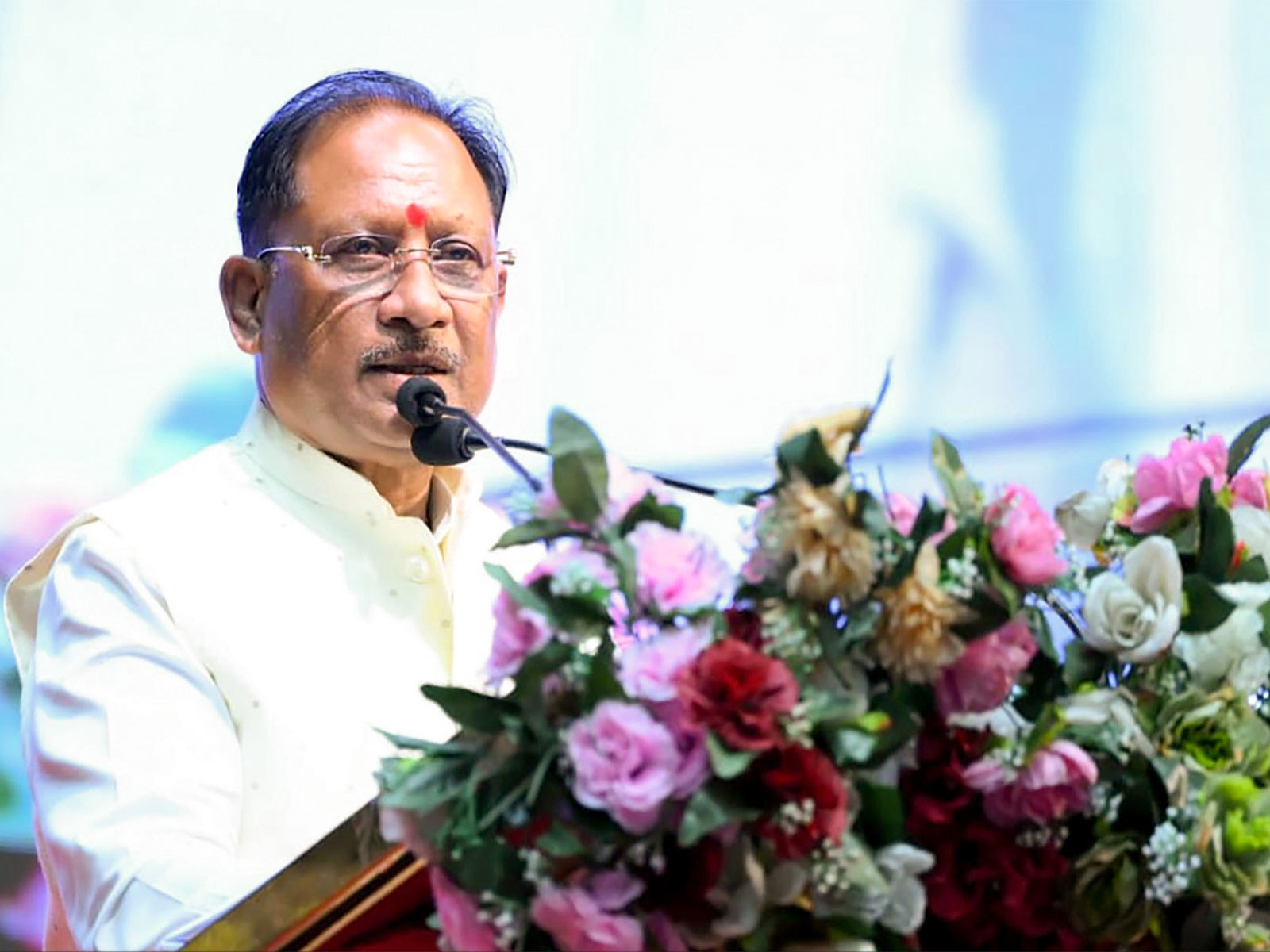 Chhattisgarh Chief Minister Vishnu Deo Sai (File photo/ANI)