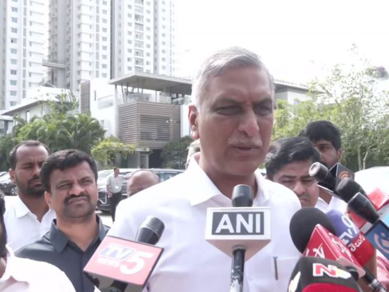 BRS leader and former Telangana Minister T Harish Rao (Photo/ANI)