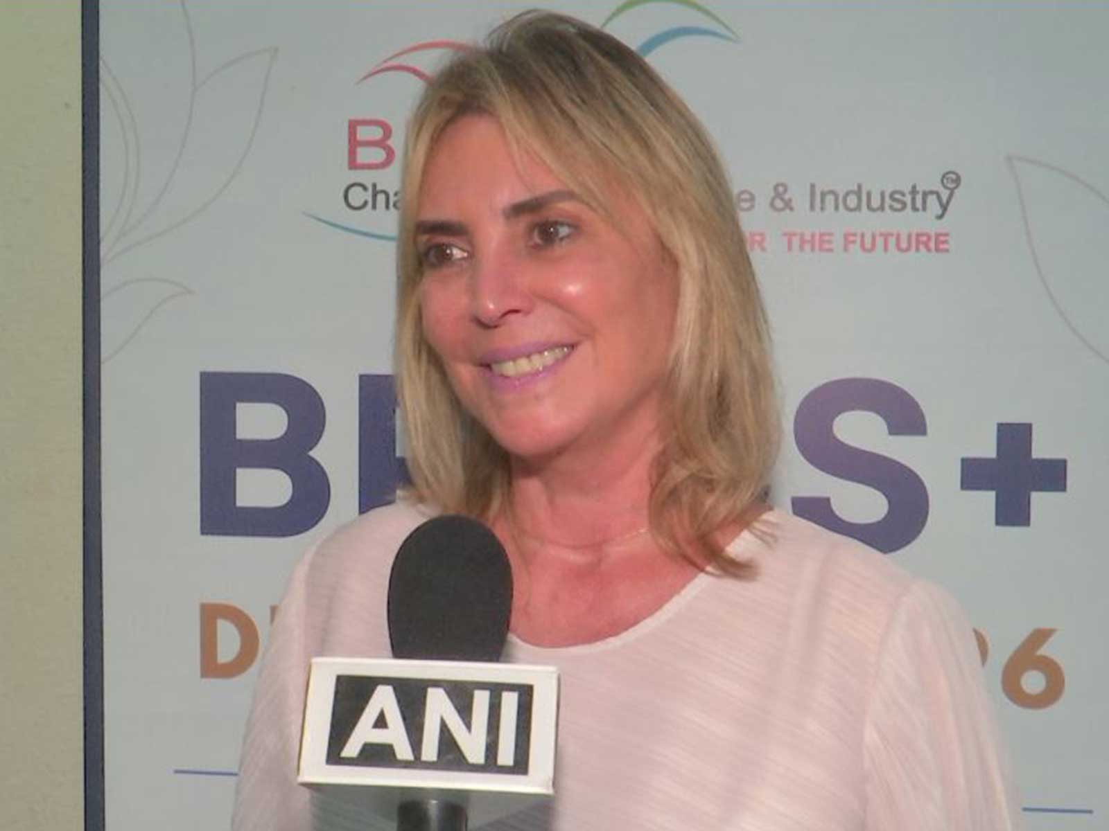 Ana Claudia Badra Cotait, National President of Brazil's Council of Women Entrepreneurs and Culture (Photo/ANI)