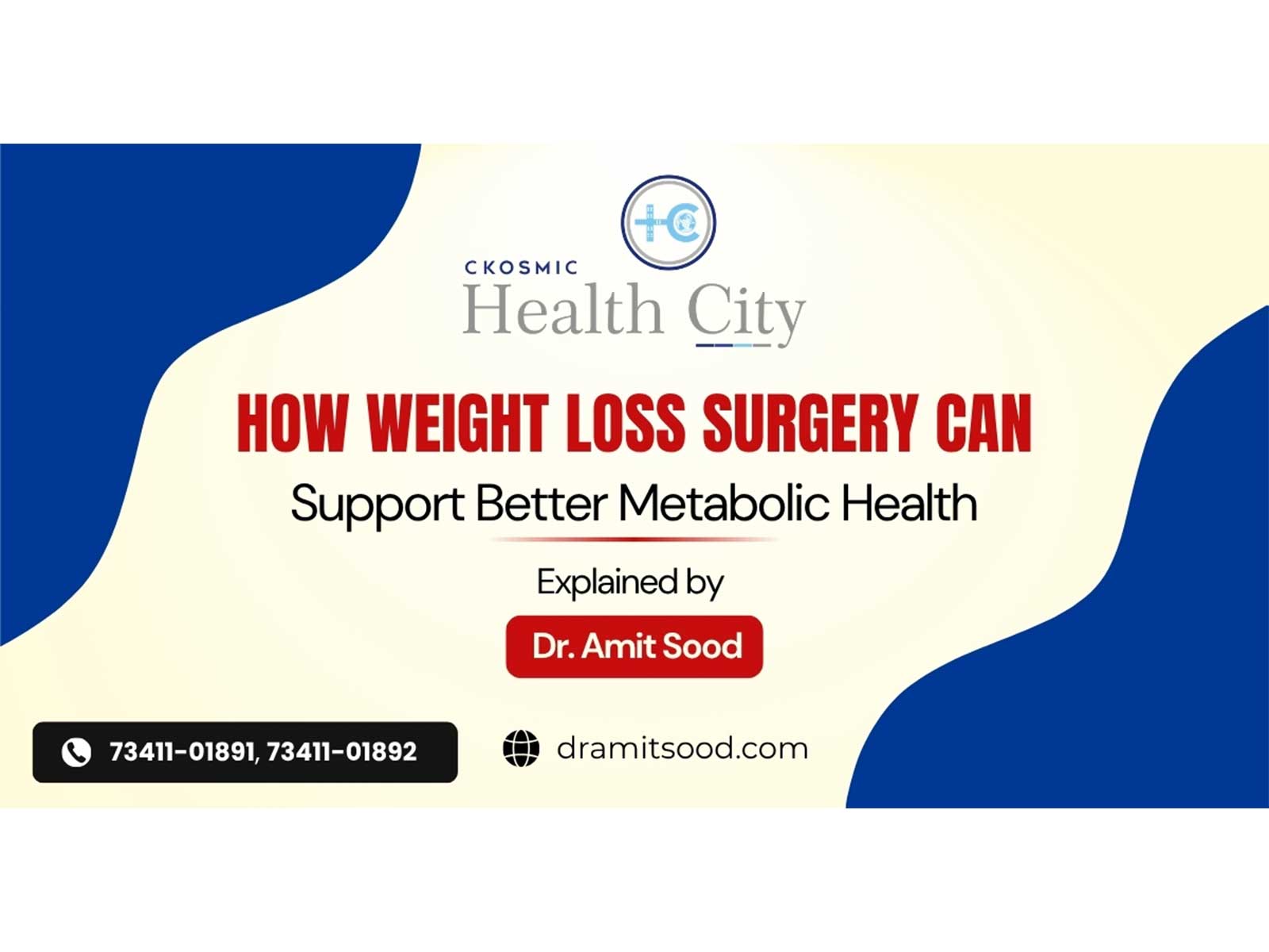 How Weight Loss Surgery Can Support Better Metabolic Health, Explained by Dr. Amit Sood