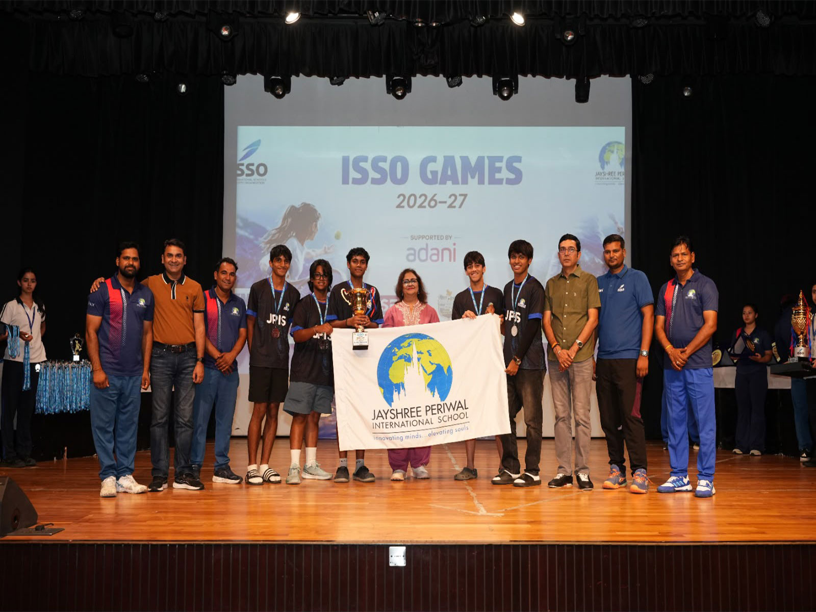 ISSO Football & Tennis Games concluded at Jayshree Periwal International School in Jaipur. (Photo: ISSO)