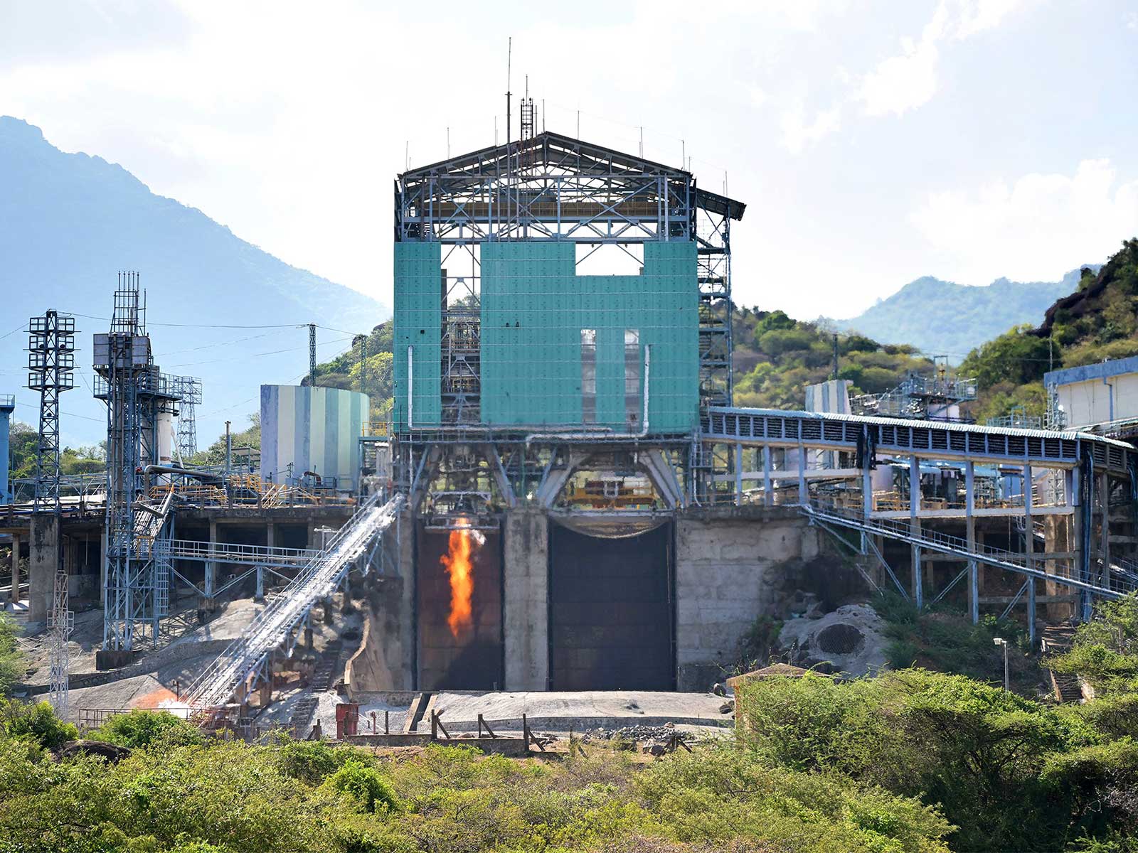 ISRO conducts successful CE20 cryogenic engine hot test (Photo/X/@isro)