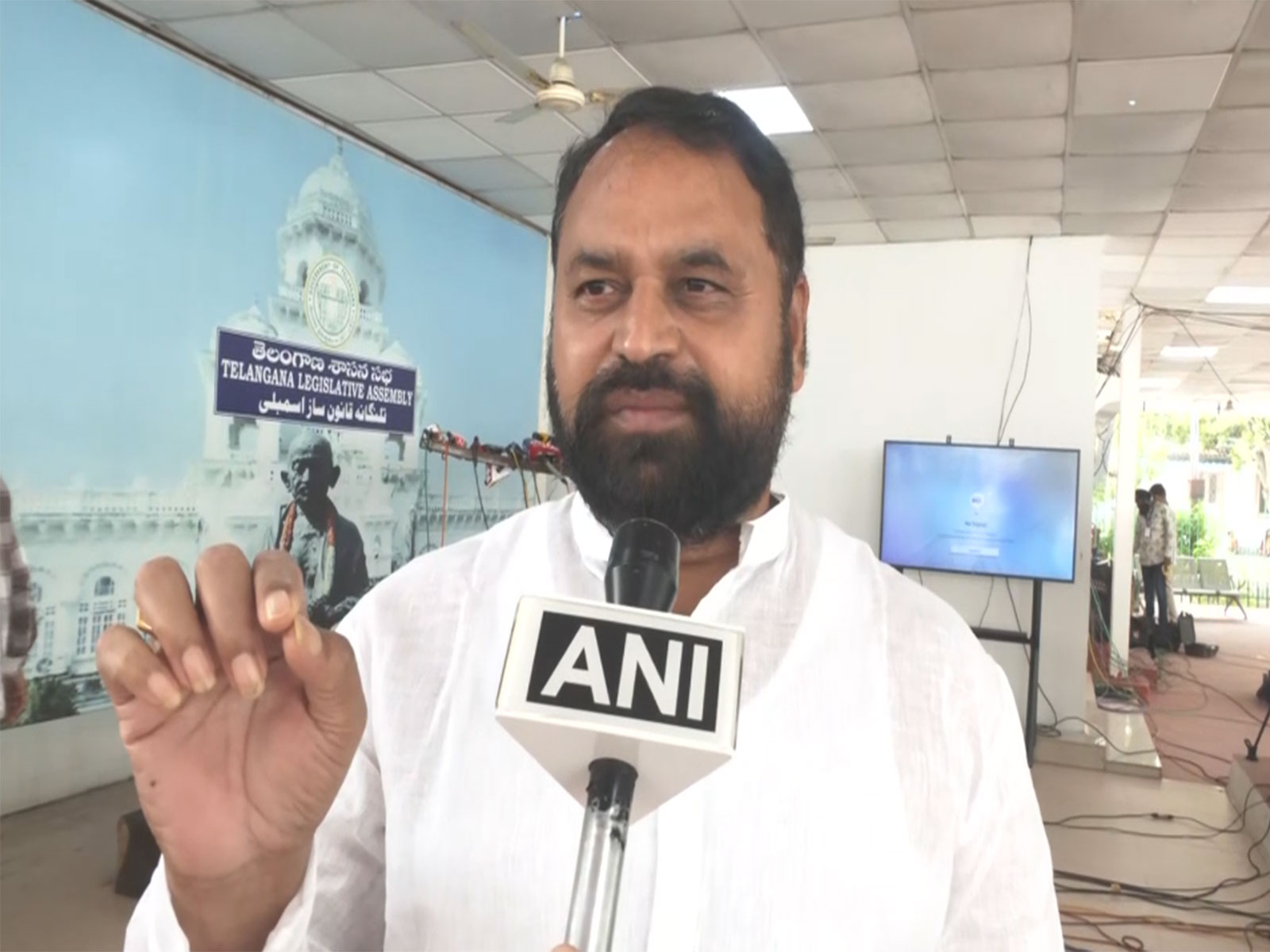 Telanagana Congress MLA Addanki Dayakar (Photo/ANI)
