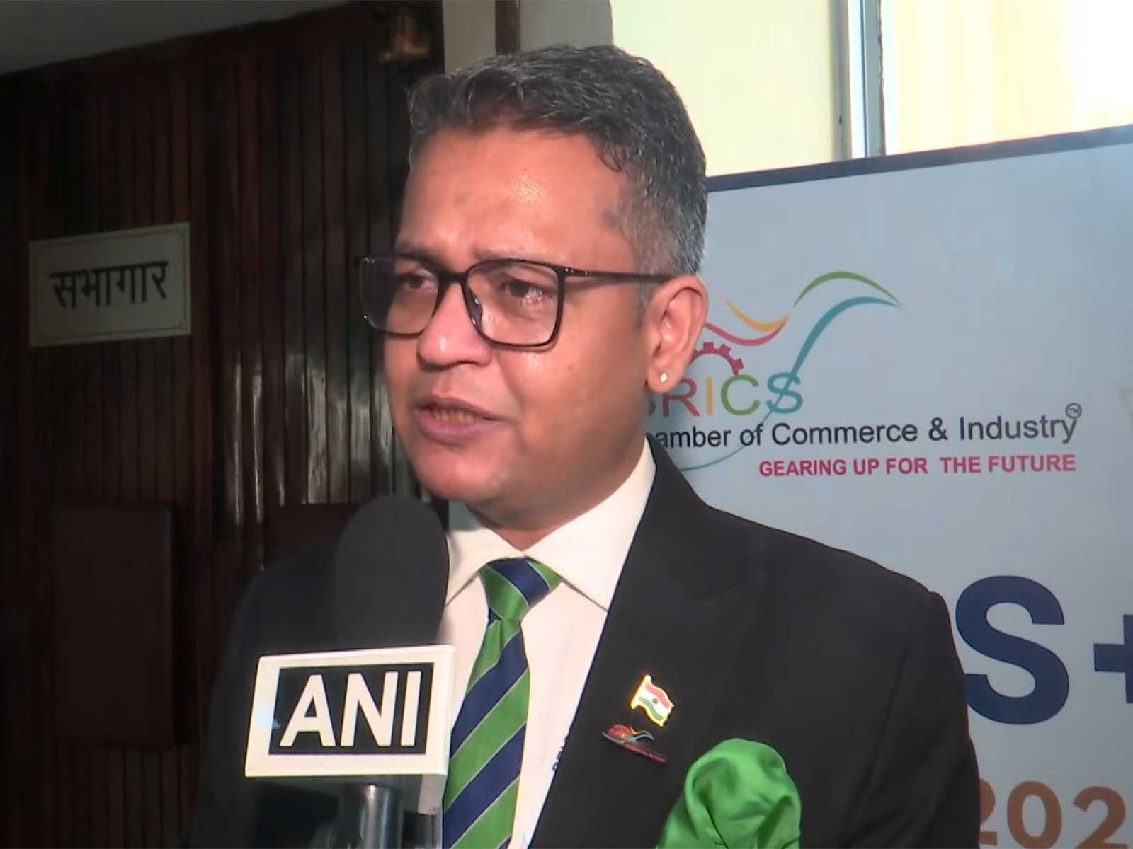 BRICS Chamber of Commerce and Industry Chairman Sameep Shastri (Photo/ANI)