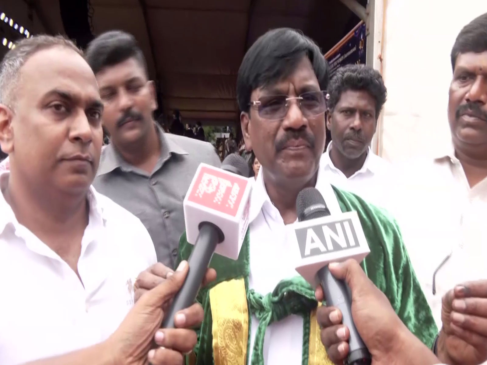 Tamil Nadu Minister P Viswanathan (Photo/ANI)
