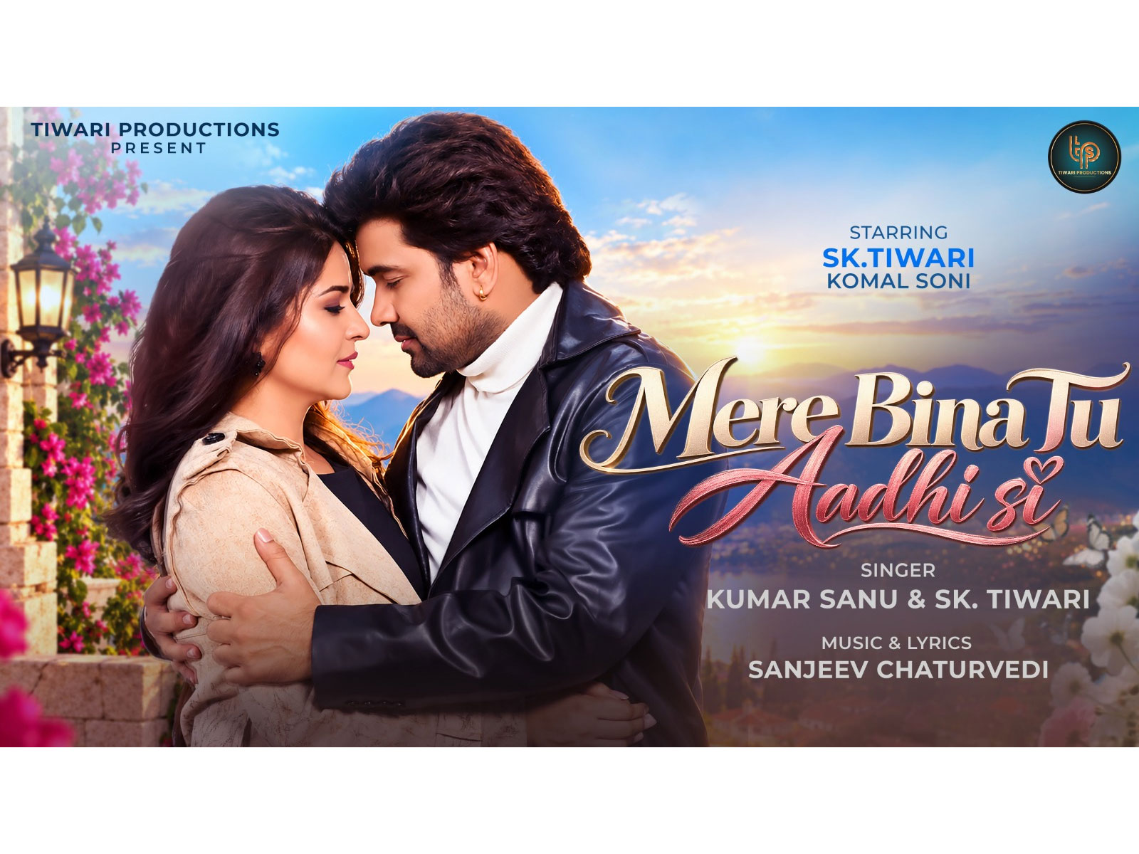 Kumar Sanu and S.K. Tiwari's new music album "Mere Bina Tu Aadhi Si" Poster unveiled, releases on 16 Sept on TPS YouTube Channel