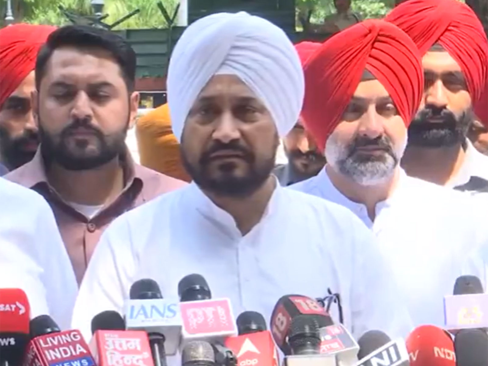 Former Punjab CM Charanjit Singh Channi (Photo/ANI)