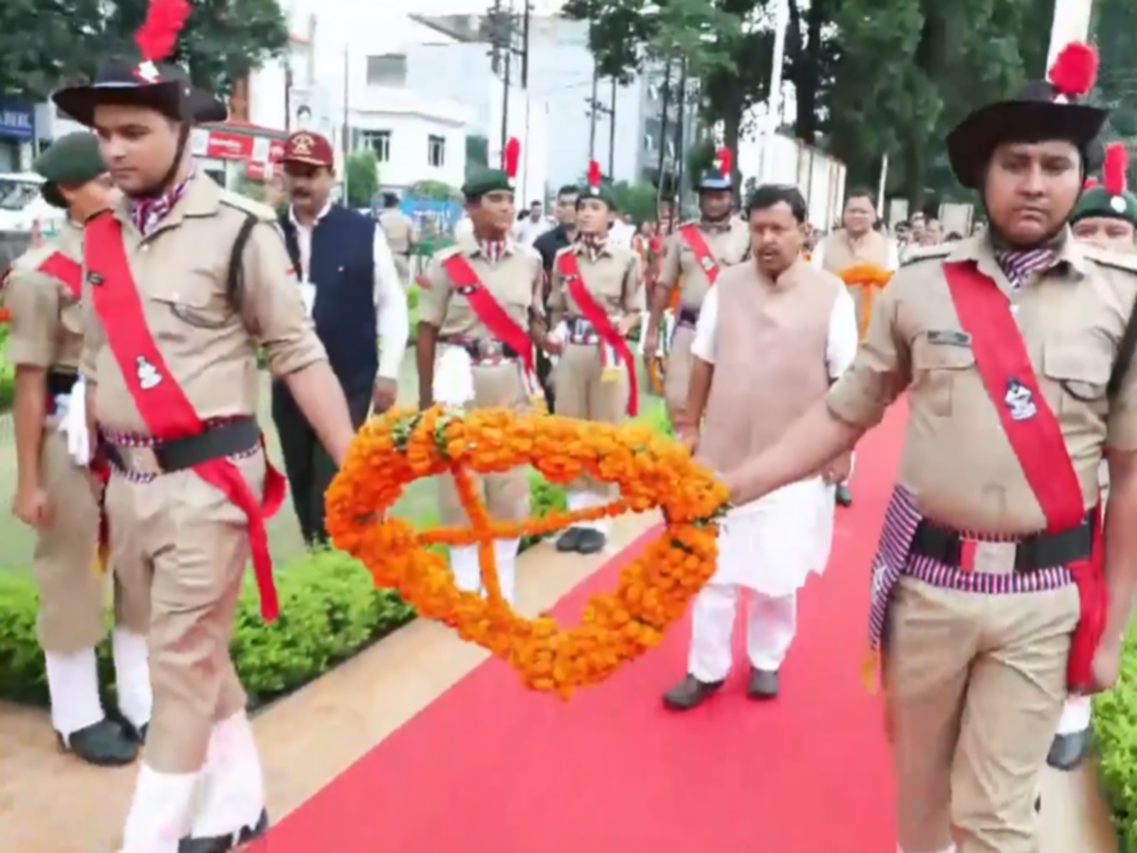 BJP National President Nitin Nabin and Uttarakhand Chief Minister Pushkar Singh Dhami (Photo/ANI)