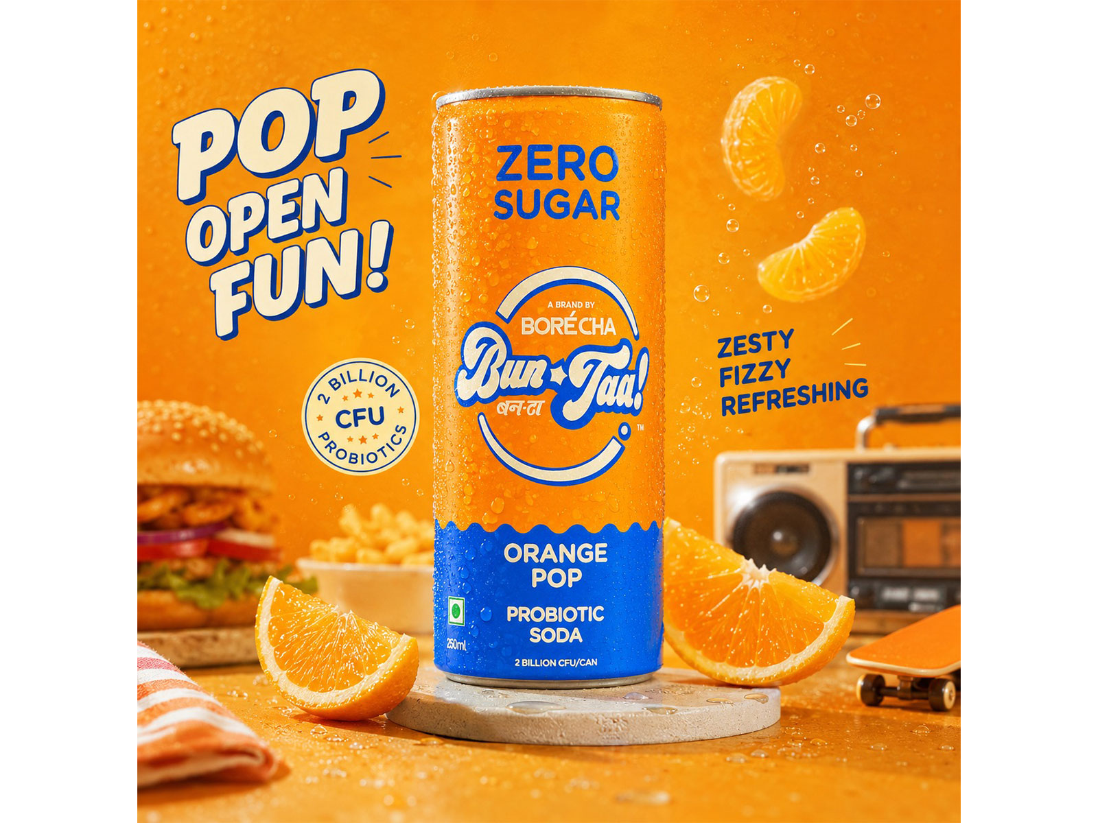 Buntaa Orange Pop Press Note
