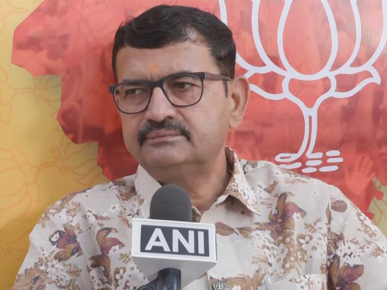 Rajasthan BJP general secretary Shravan Singh Bagdi (Photo/ANI)
