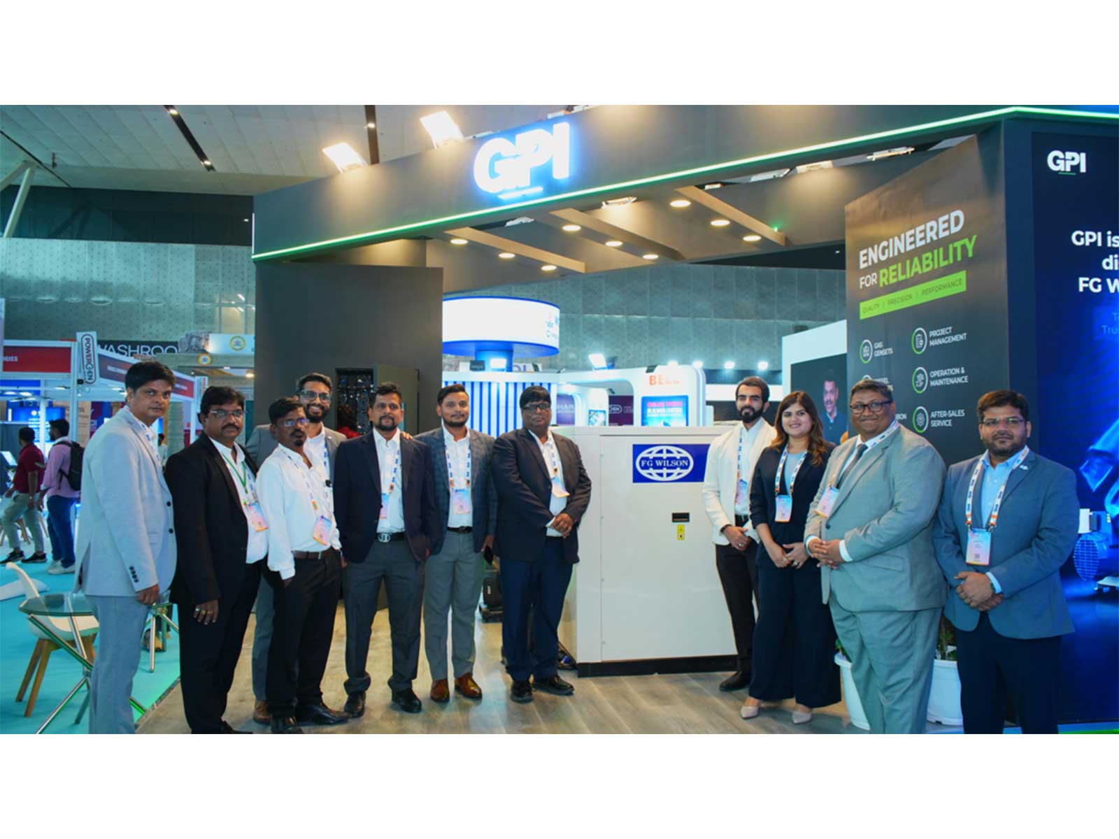 GPI appointed as an authorized distributor of FG Wilson Generator Sets in India