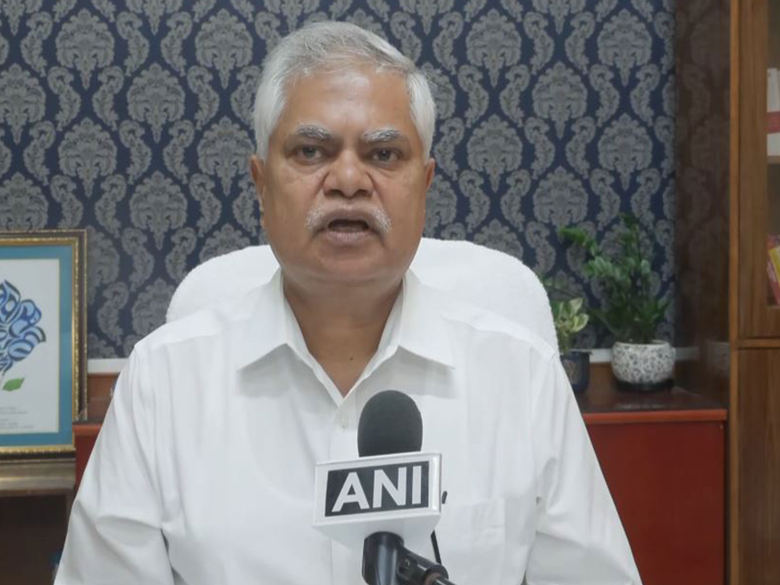  Rajasthan State Election Commissioner Rajeshwar Singh (Photo/ANI)