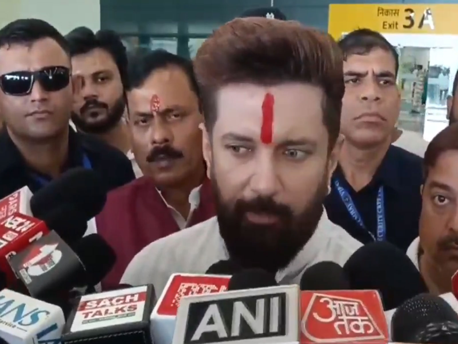 Union Minister Chirag Paswan (Photo/ANI)