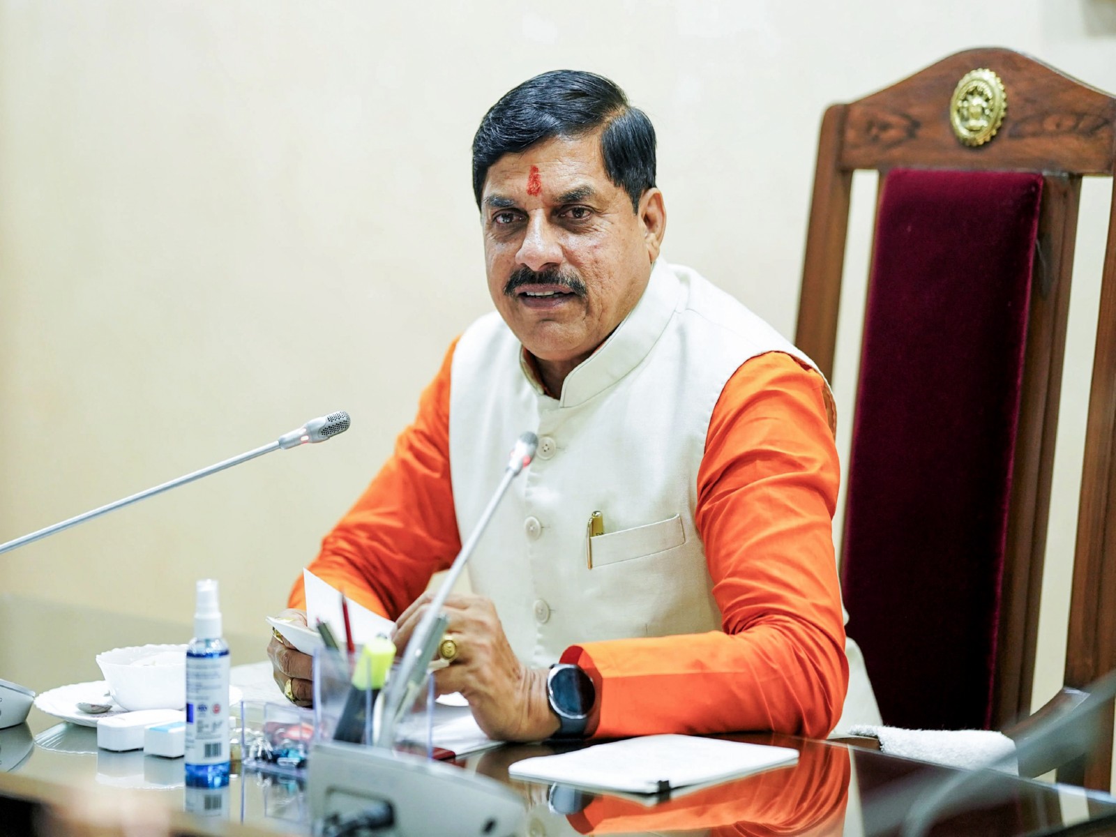 MP CM Mohan Yadav (File Photo / ANI)