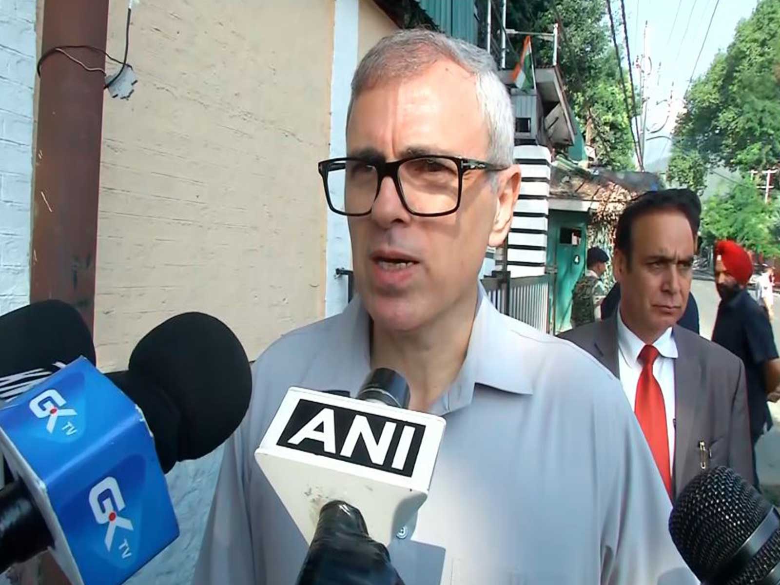 Jammu and Kashmir Chief Minister Omar Abdullah (Photo/ANI)
