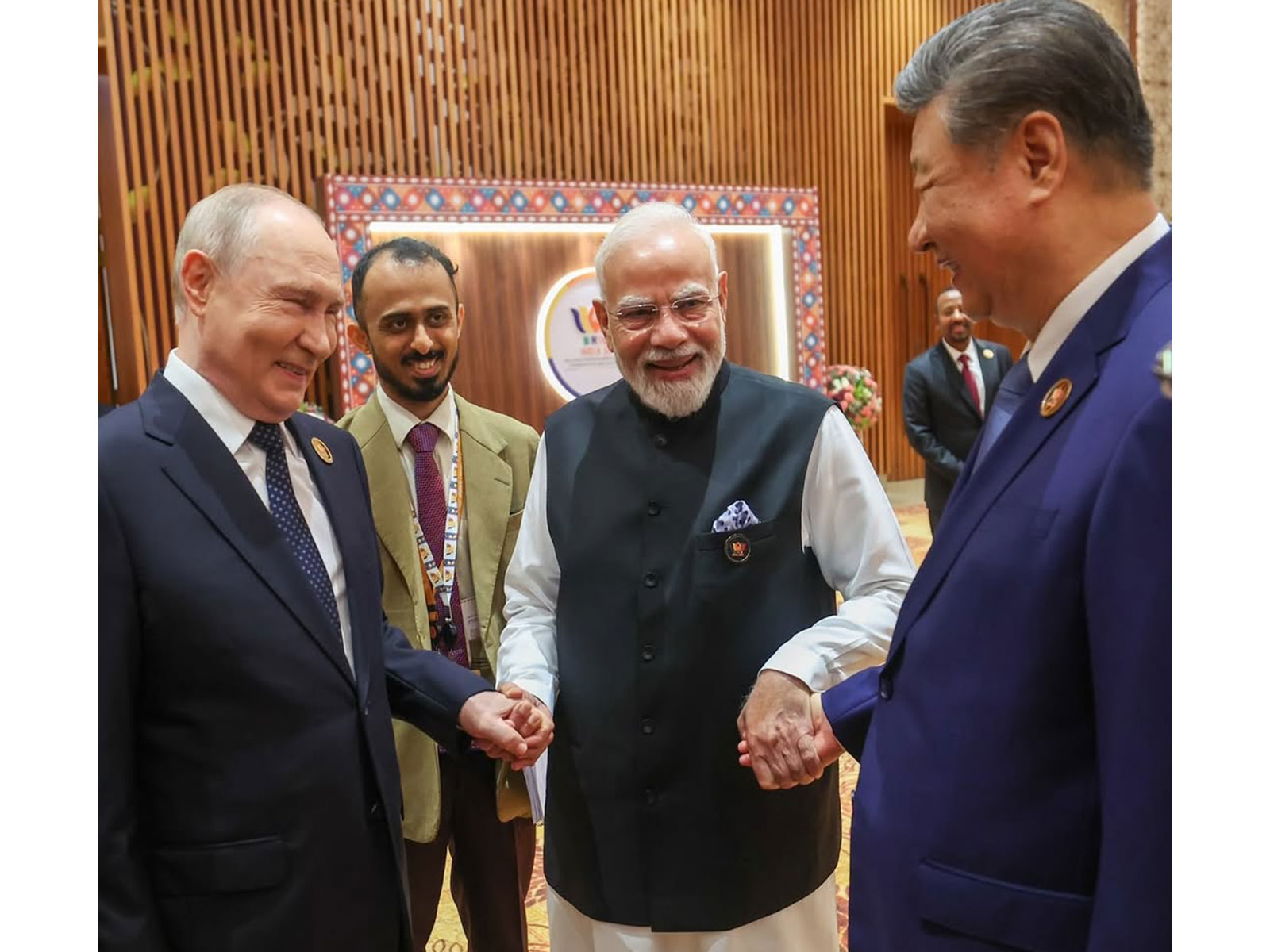 PM Modi shares moments with Putin, Xi Jinping at BRICS Summit (Photo: PM Modi/Instagram)