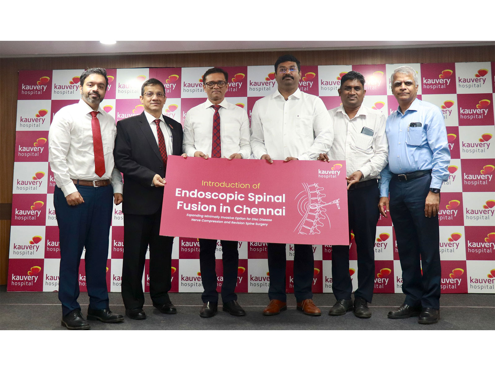 Kauvery Hospital introduces Endoscopic Spinal Fusion in Chennai