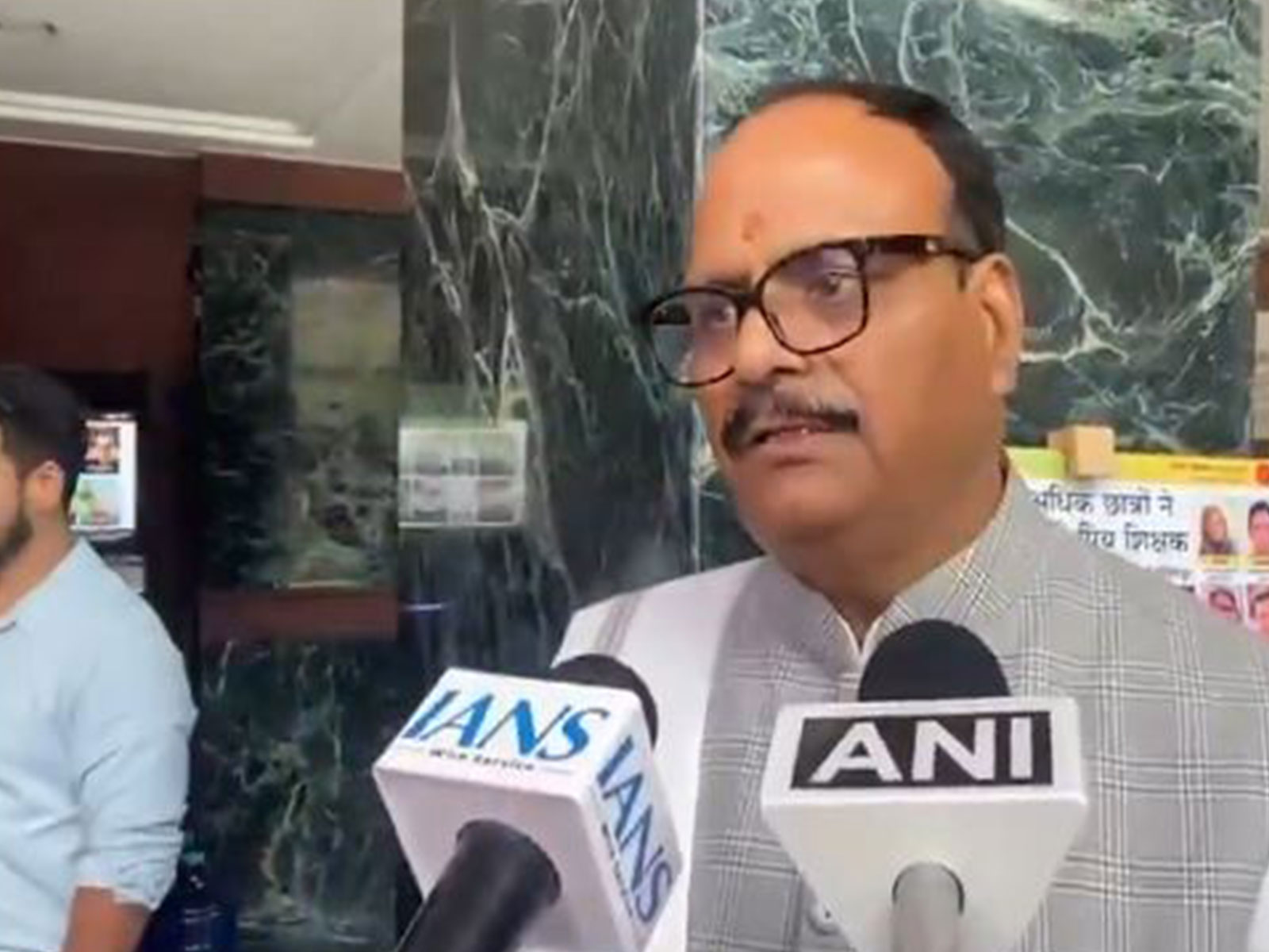 Uttar Pradesh Deputy Chief Minister Brajesh Pathak (Photo/ANI)