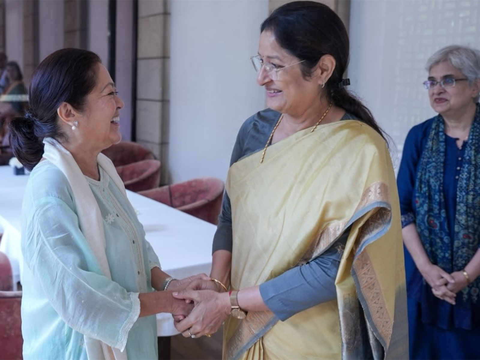 Annpurna Devi meets Philippines First Lady Louise Araneta-Marcos (Photo/X/ @Annapurna4BJP)