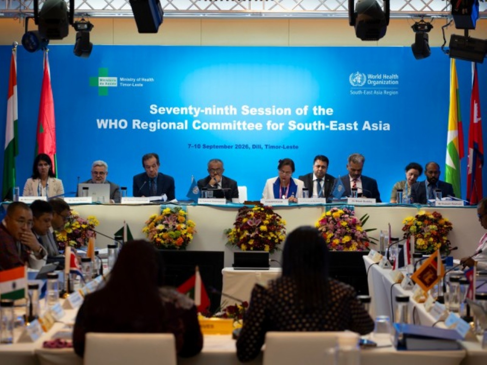 Representatives of the member states at the 79th Session of the WHO Regional Committee for South-East Asia (Photo/ANI)